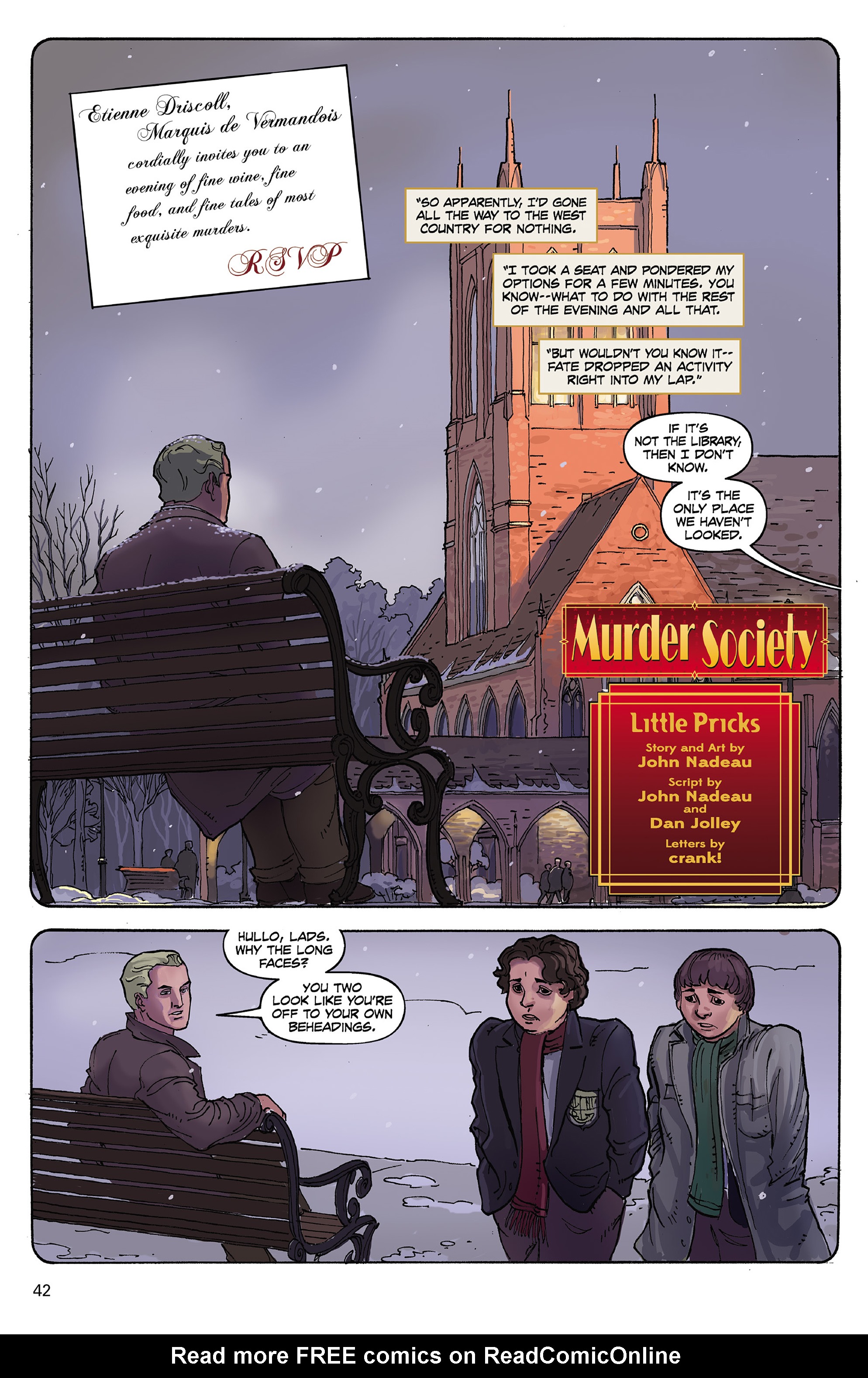 Read online Dark Horse Presents (2014) comic -  Issue #28 - 42