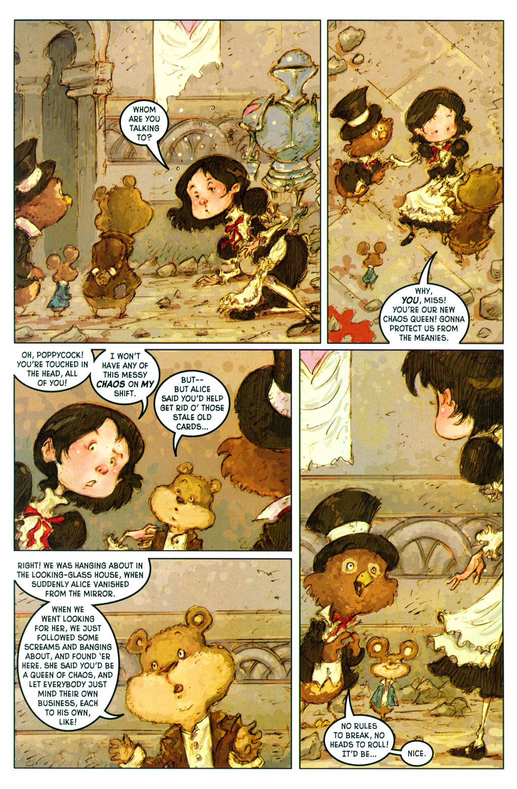Read online Wonderland (2006) comic -  Issue #6 - 4