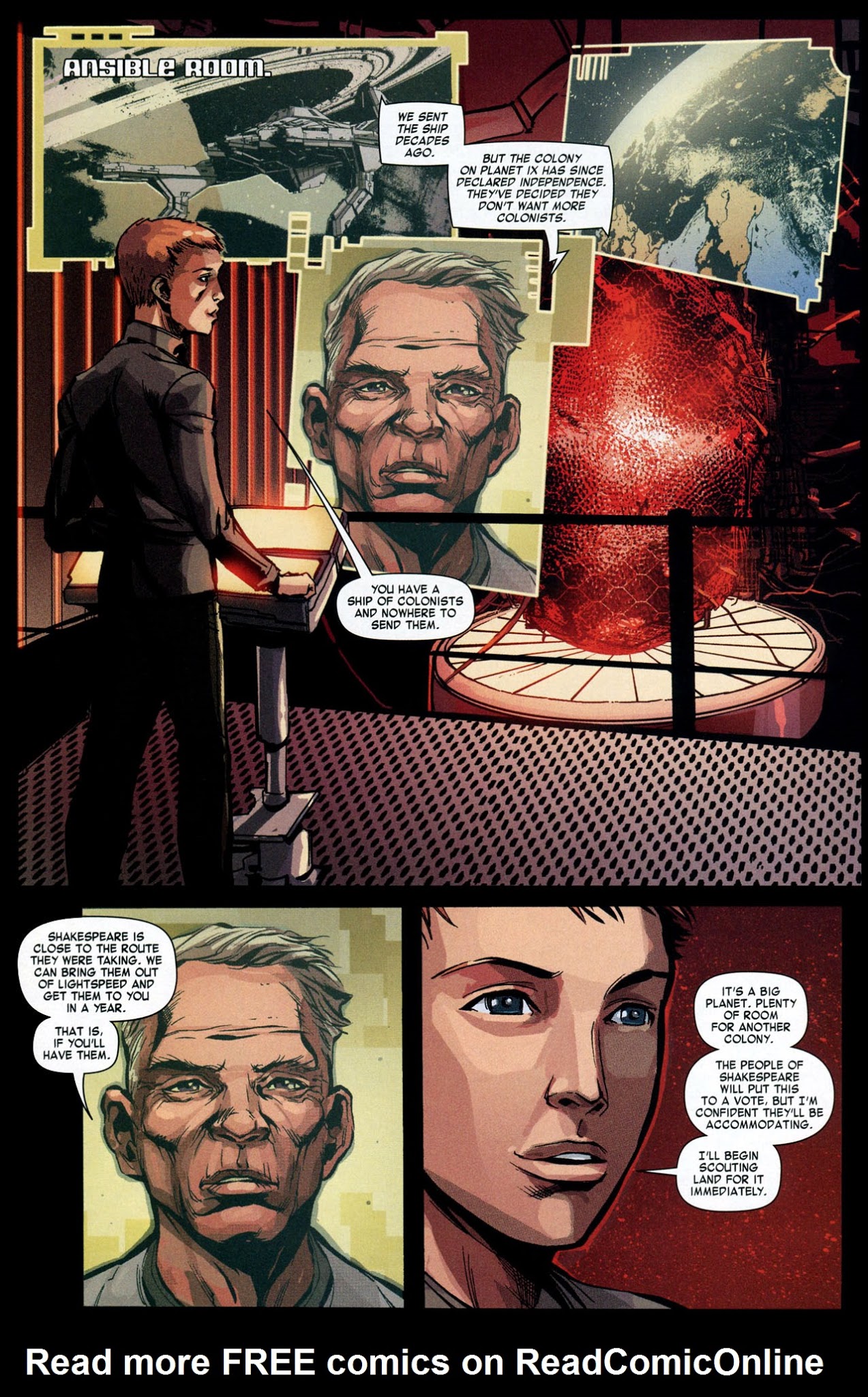 Read online Ender in Exile comic -  Issue #4 - 18
