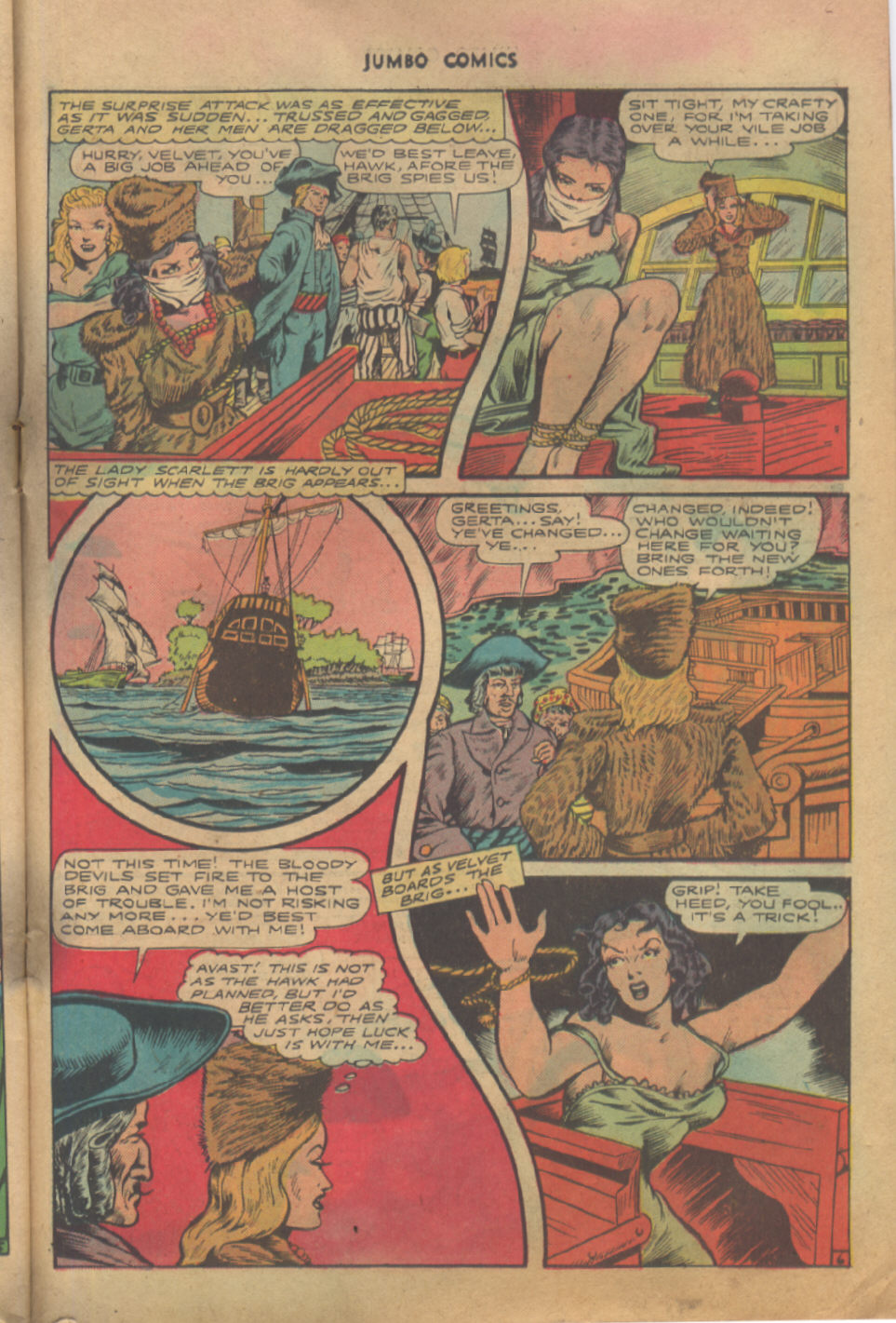 Read online Jumbo Comics comic -  Issue #88 - 38