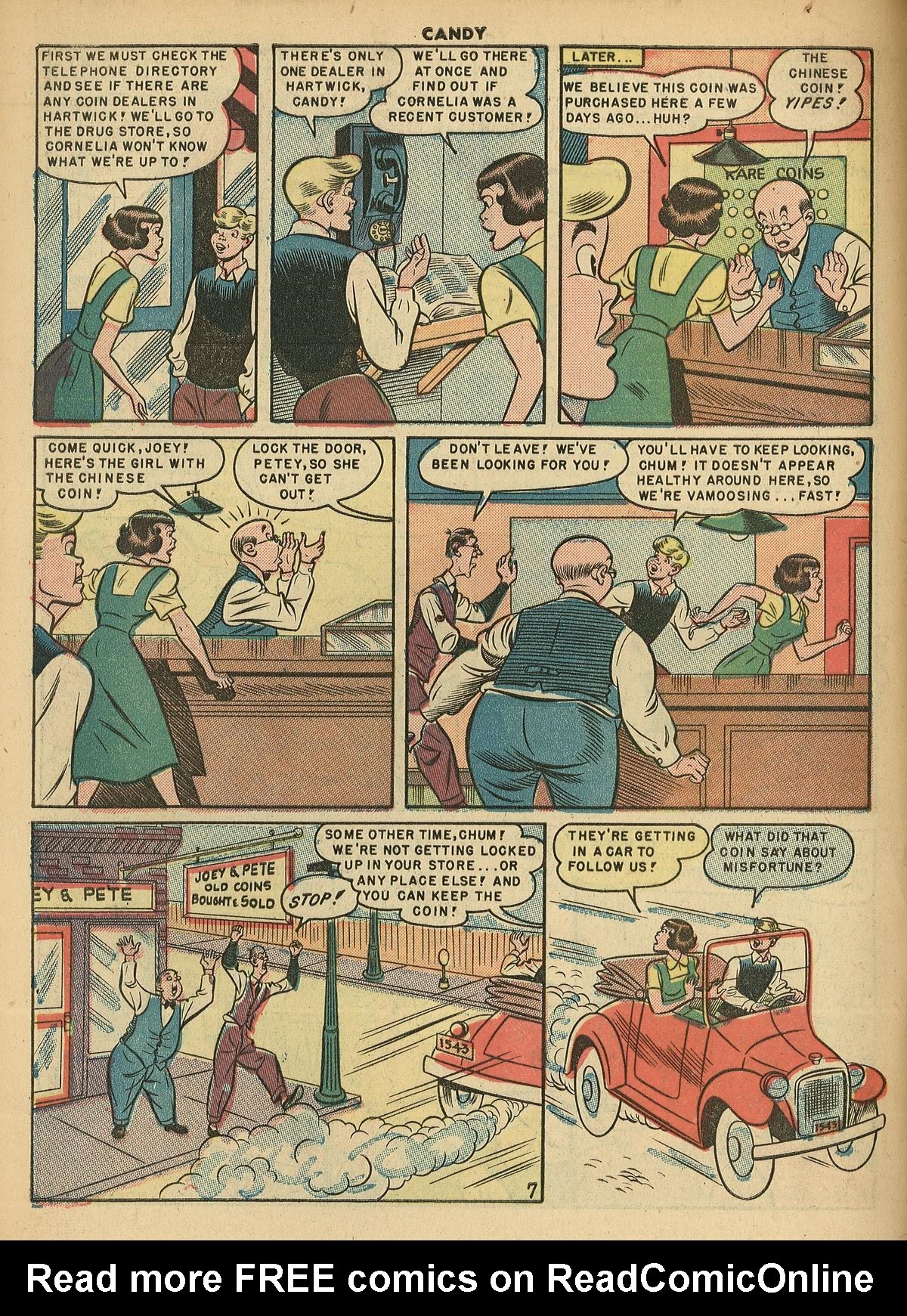 Read online Candy comic -  Issue #16 - 18