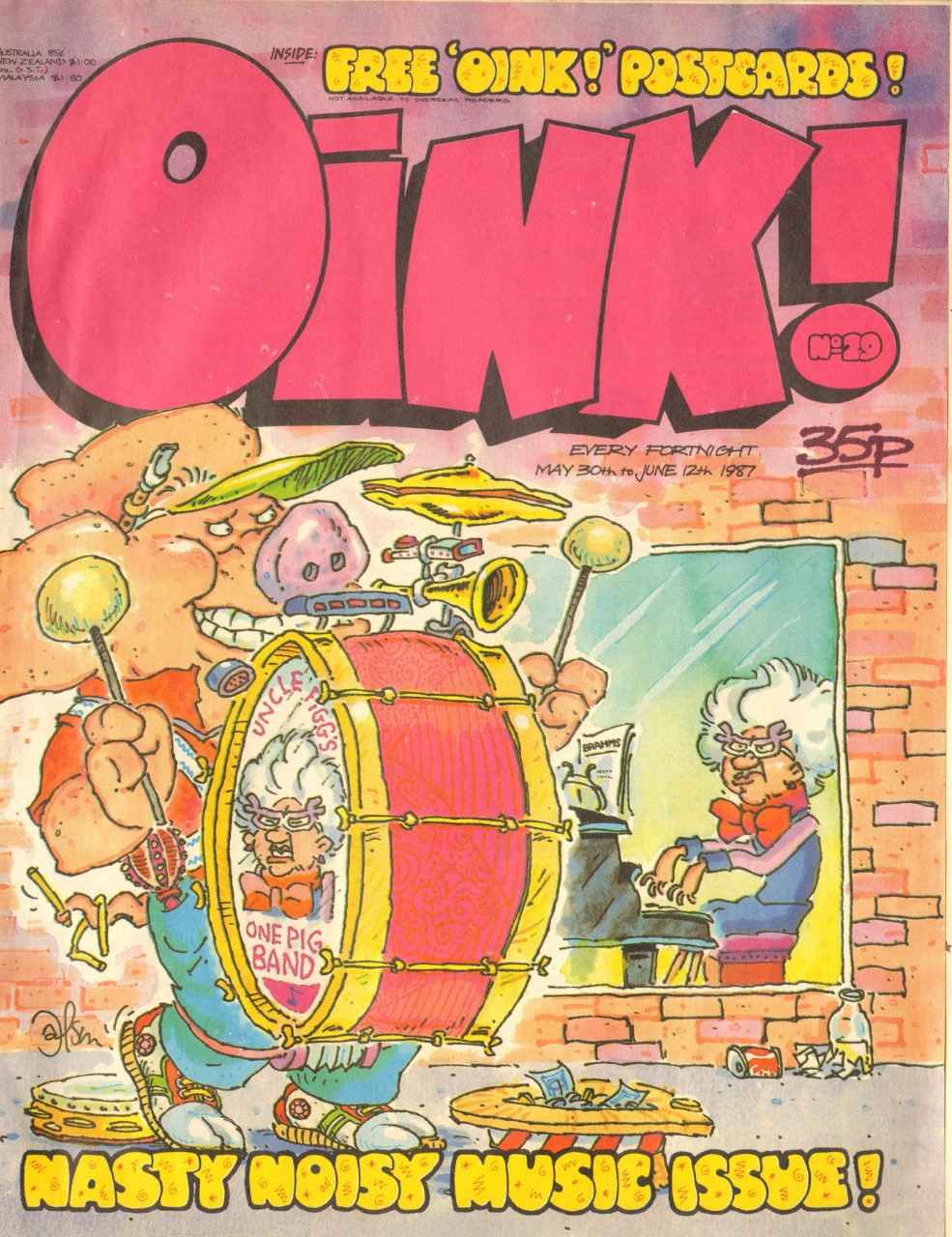 Read online Oink! comic -  Issue #29 - 1