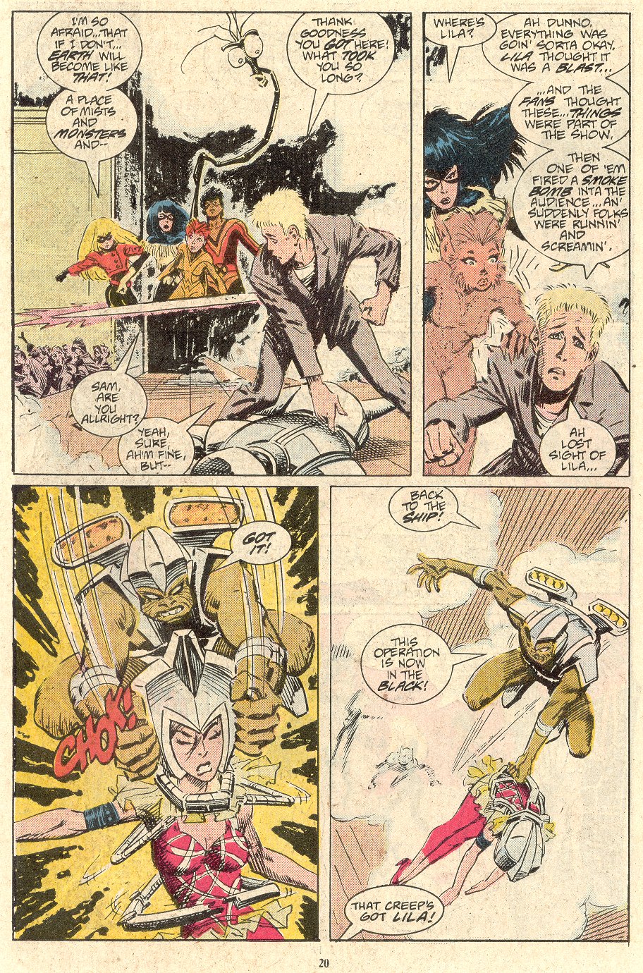 Read online The New Mutants comic -  Issue #67 - 17