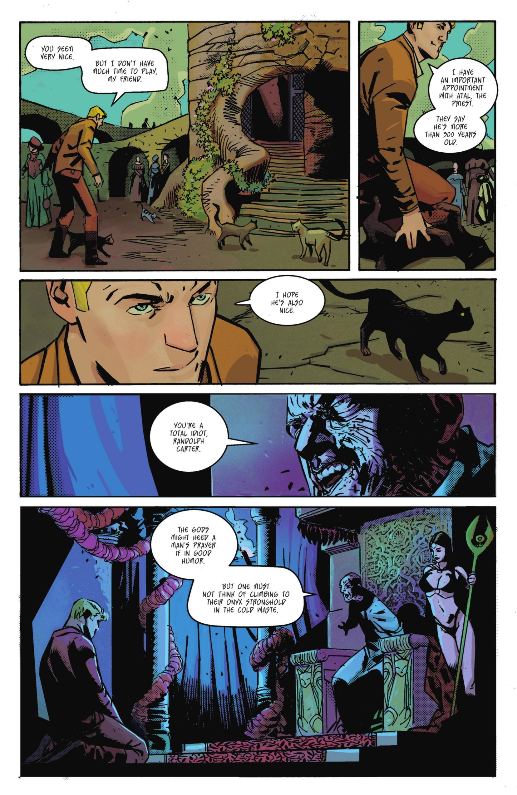 Read online Lovecraft Unknown Kadath comic -  Issue #1 - 9