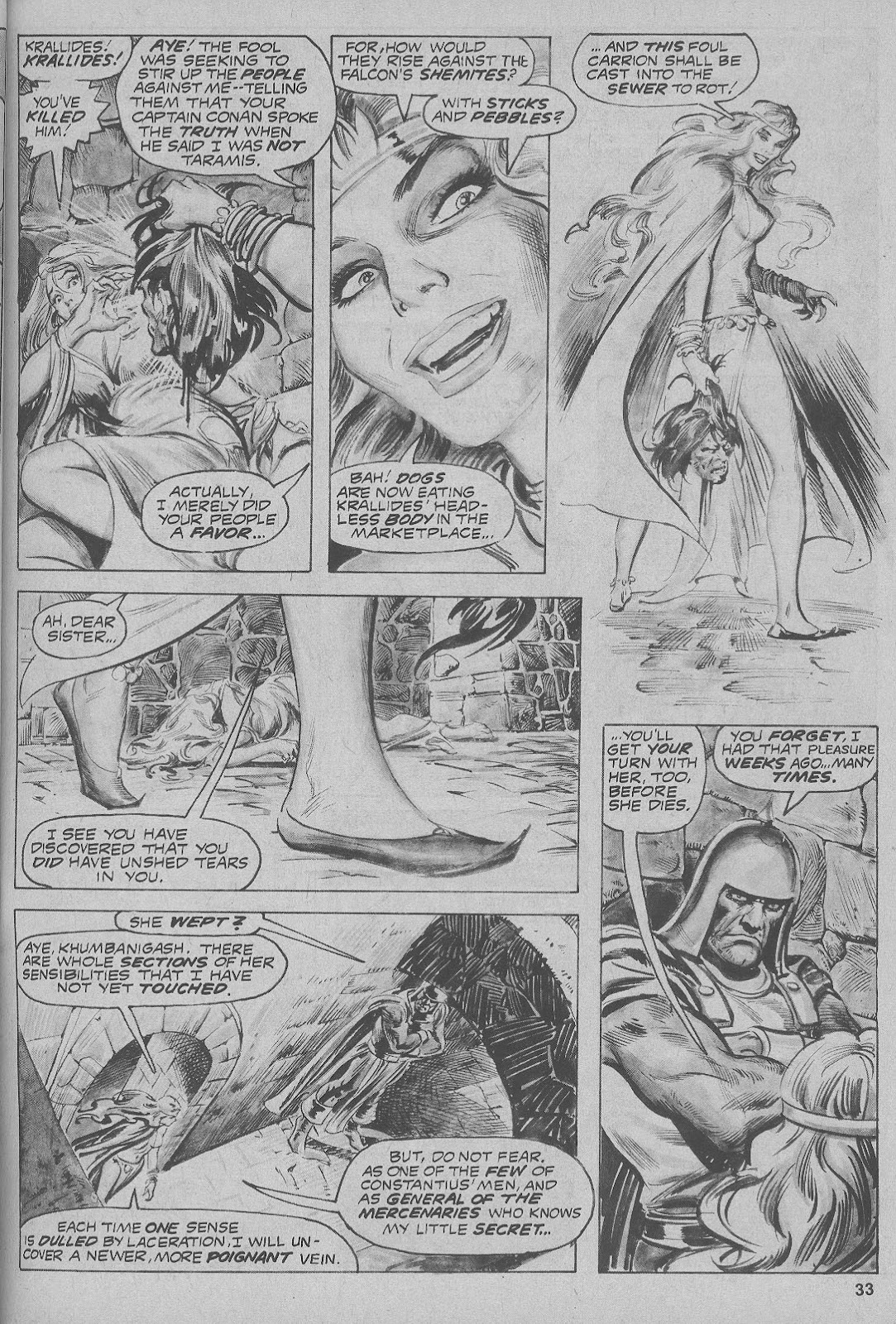 The Savage Sword Of Conan issue 5 - Page 33