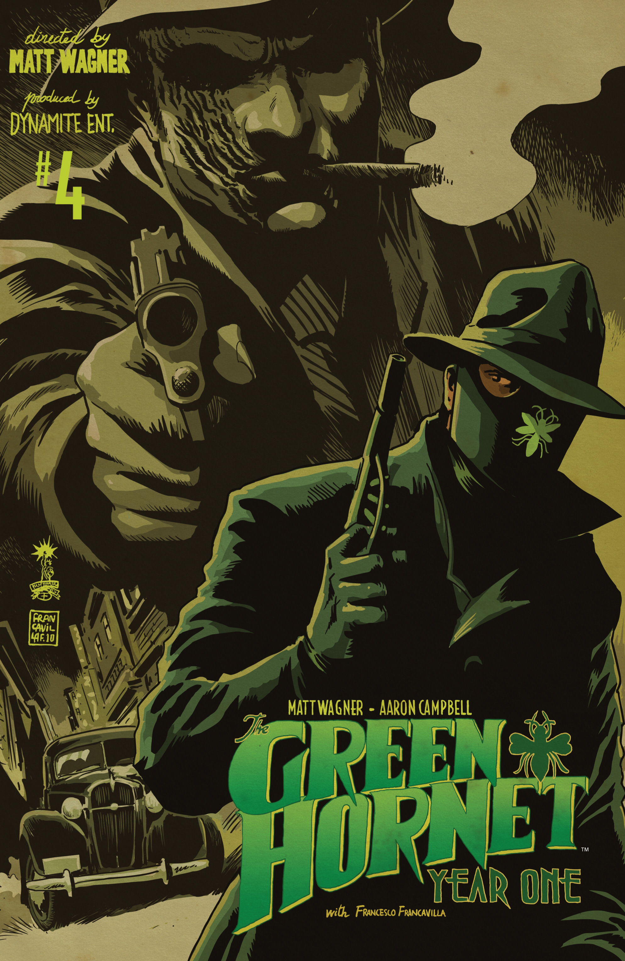Read online Green Hornet: Year One comic -  Issue #4 - 1
