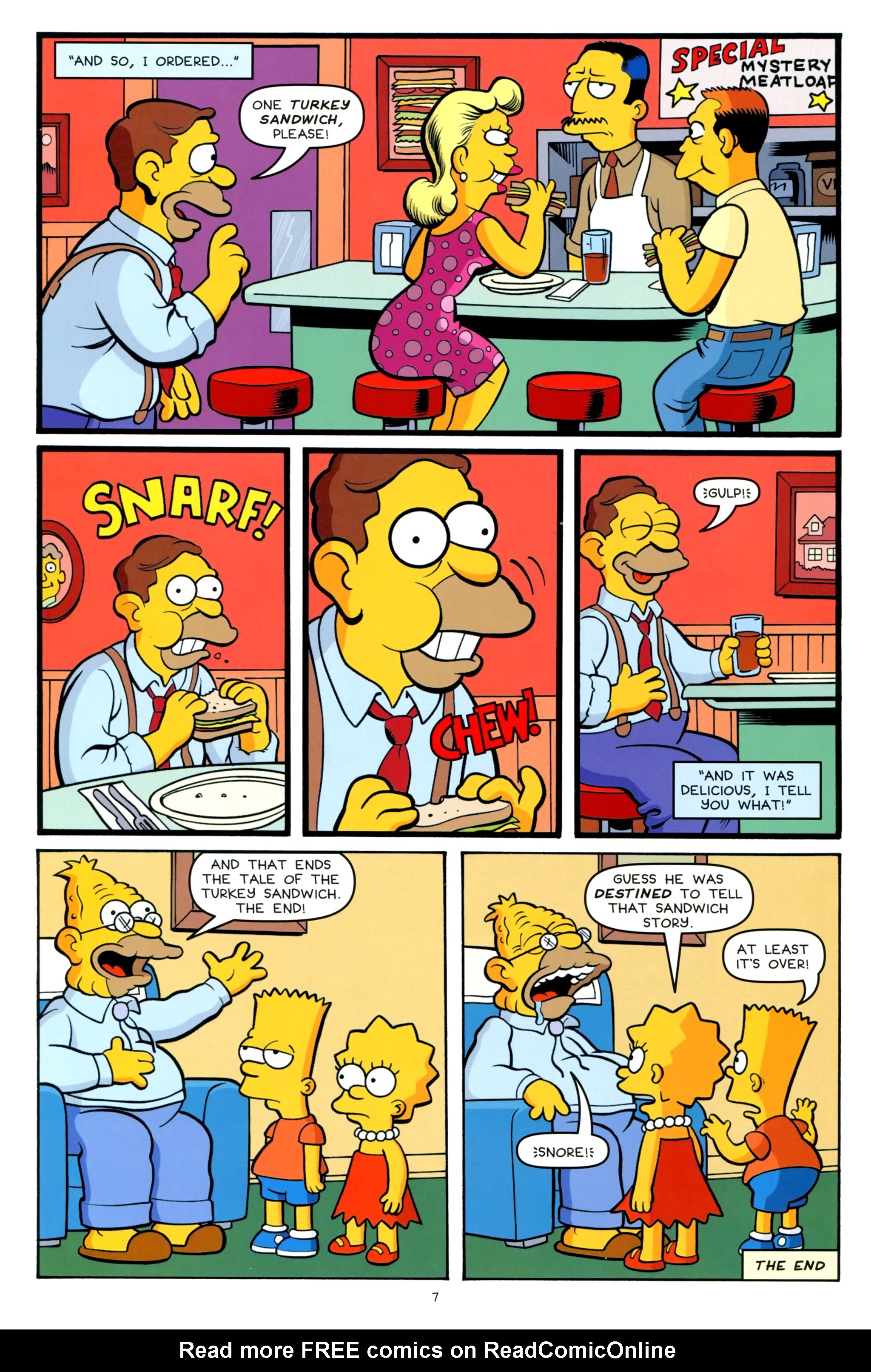 Read online Simpsons One-Shot Wonders: Grampa comic -  Issue # Full - 9