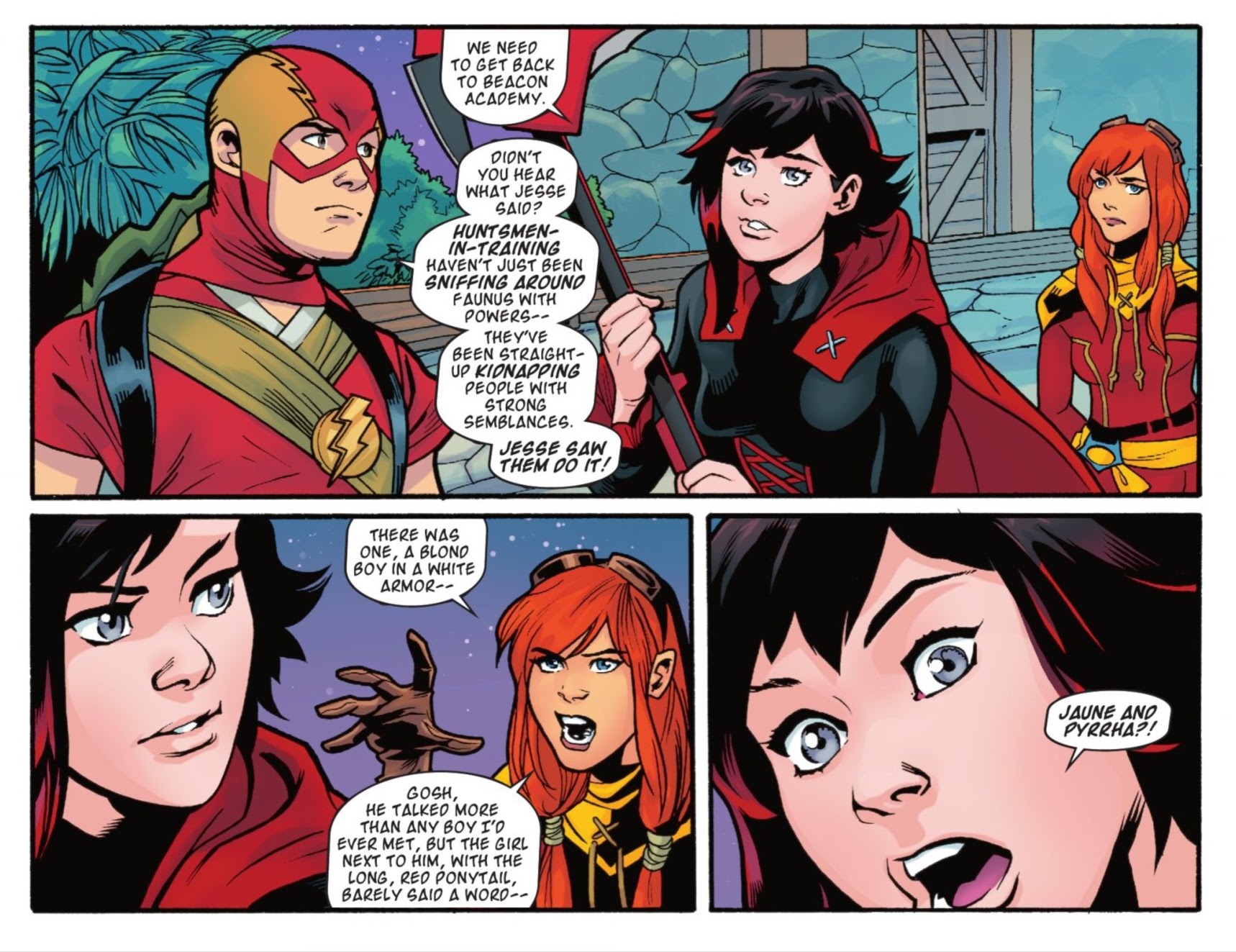 Read online RWBY/Justice League comic -  Issue #5 - 15