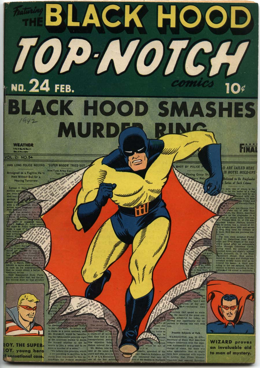 Read online Top-Notch Comics comic -  Issue #24 - 1