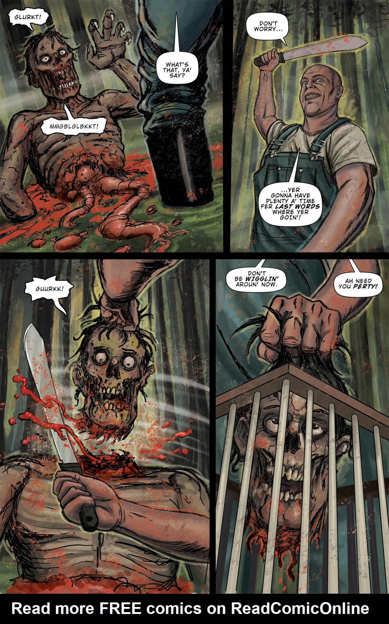 Read online Zombie Terrors comic -  Issue #1 - 10