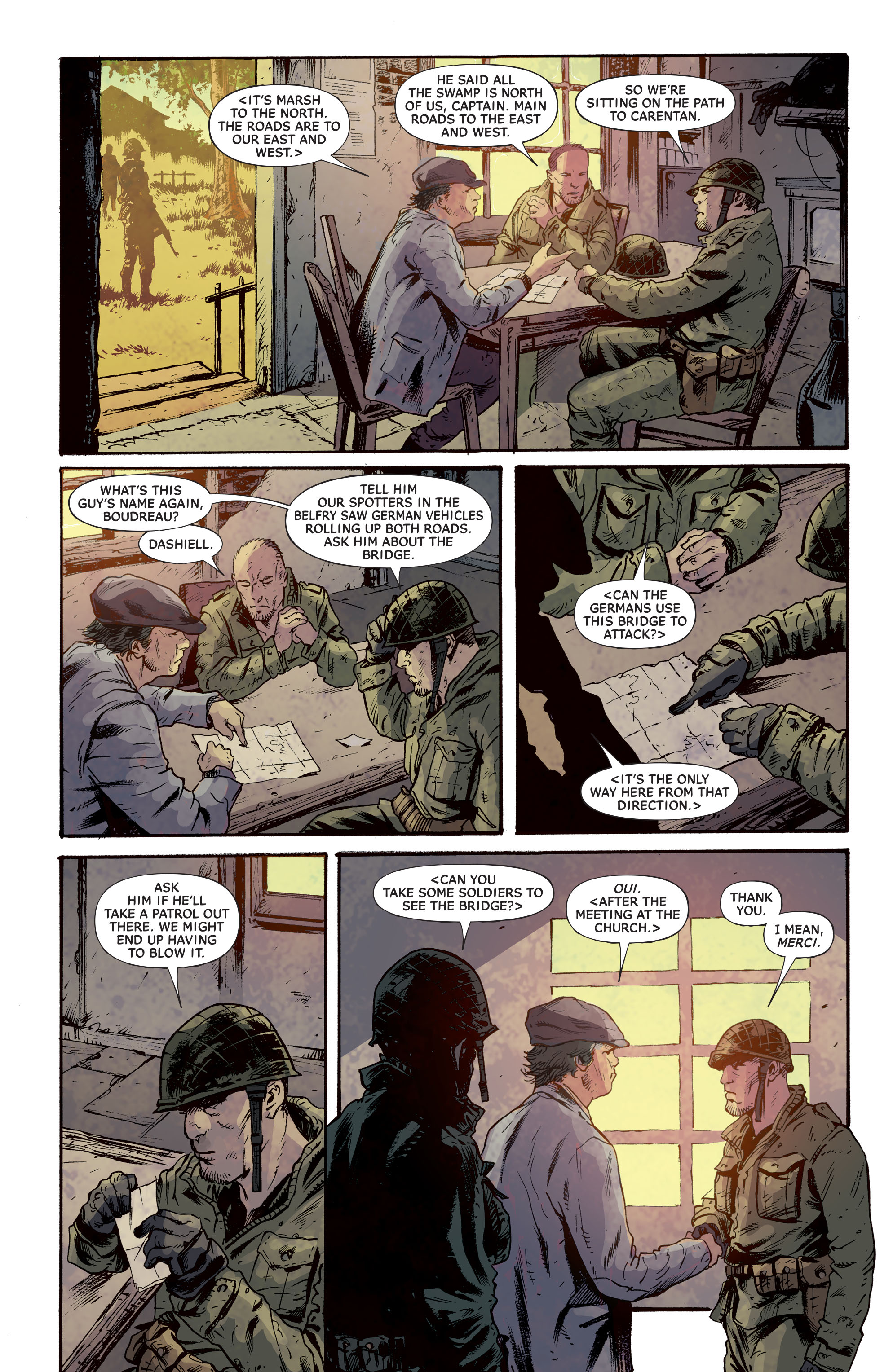 Read online Six Days: The Incredible Story of D-Day's Lost Chapter comic -  Issue # TPB - 33