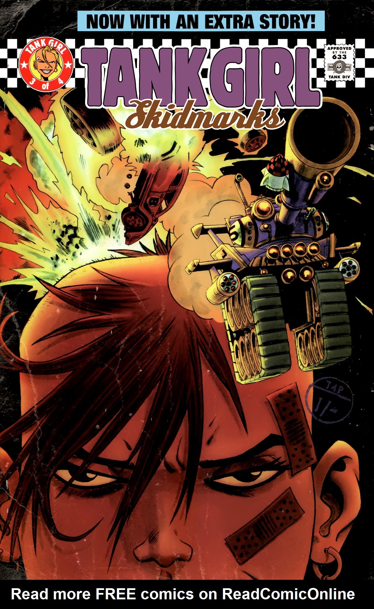Read online Tank Girl: Skidmarks comic -  Issue #3 - 1