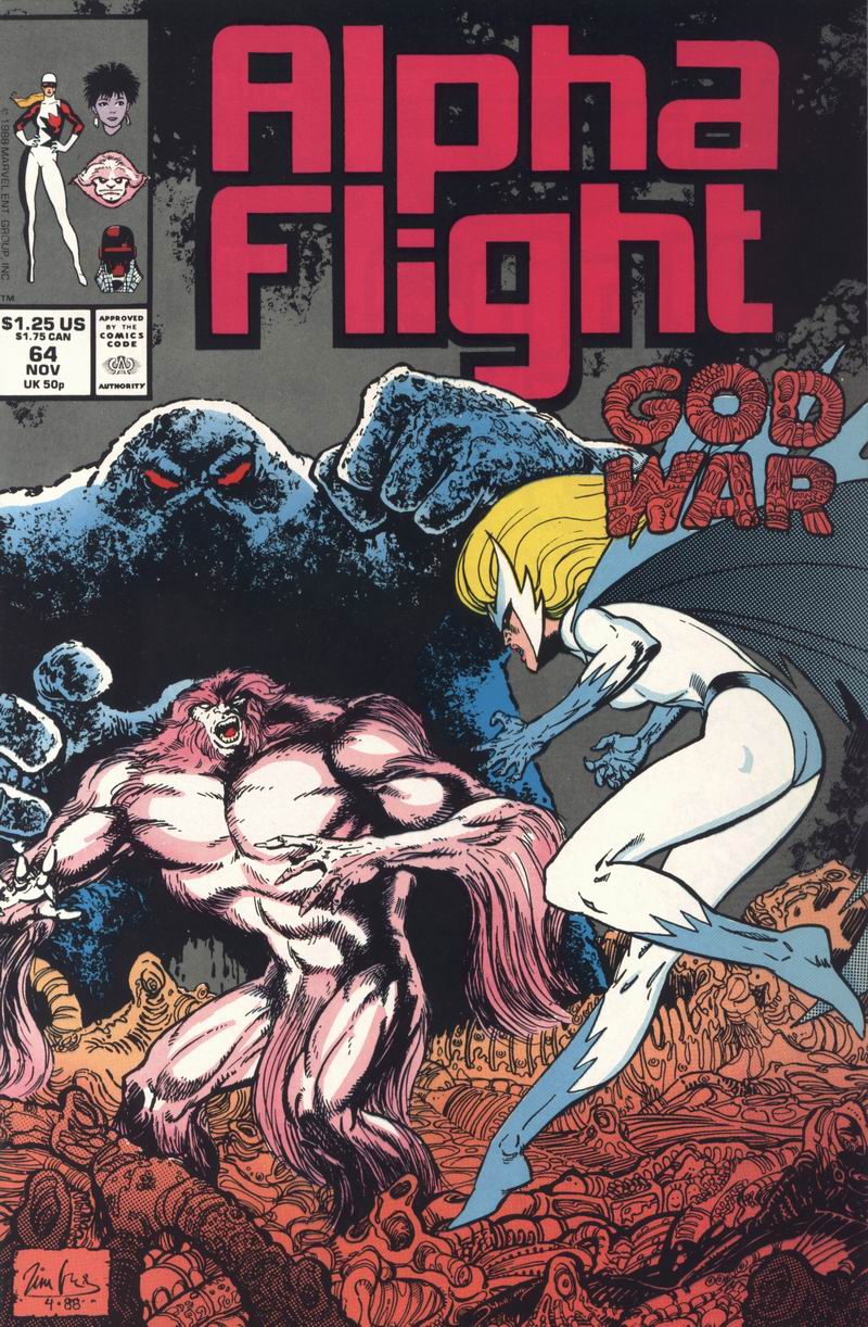 Read online Alpha Flight (1983) comic -  Issue #64 - 1