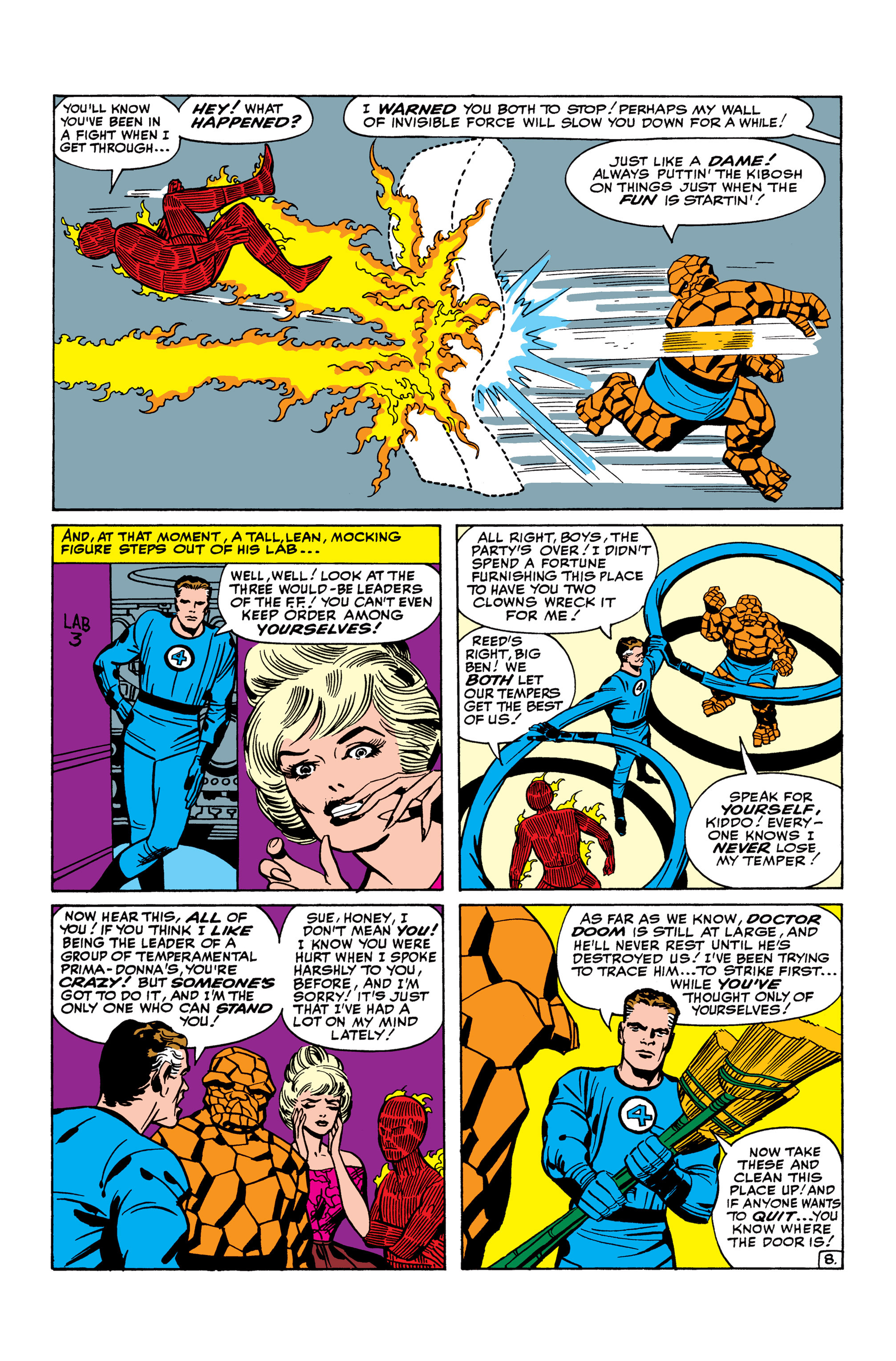 Read online Marvel Masterworks: The Fantastic Four comic -  Issue # TPB 3 (Part 1) - 57