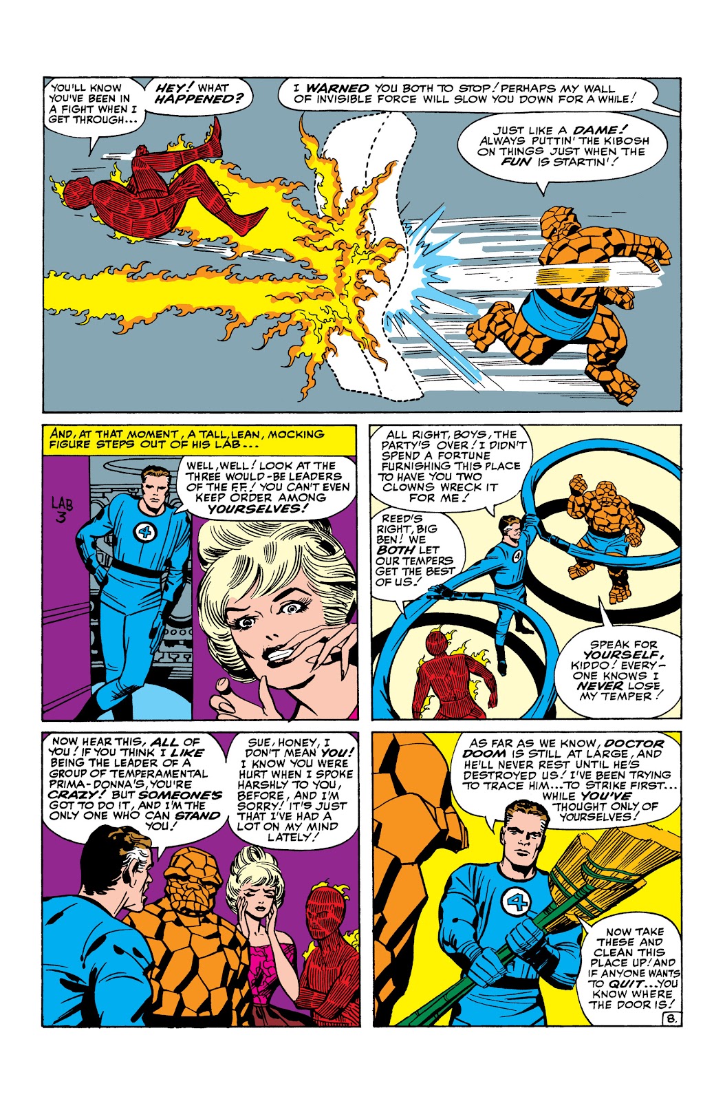 Read online Marvel Masterworks: The Fantastic Four comic - Issue # TPB 3 (Part 1) - 57