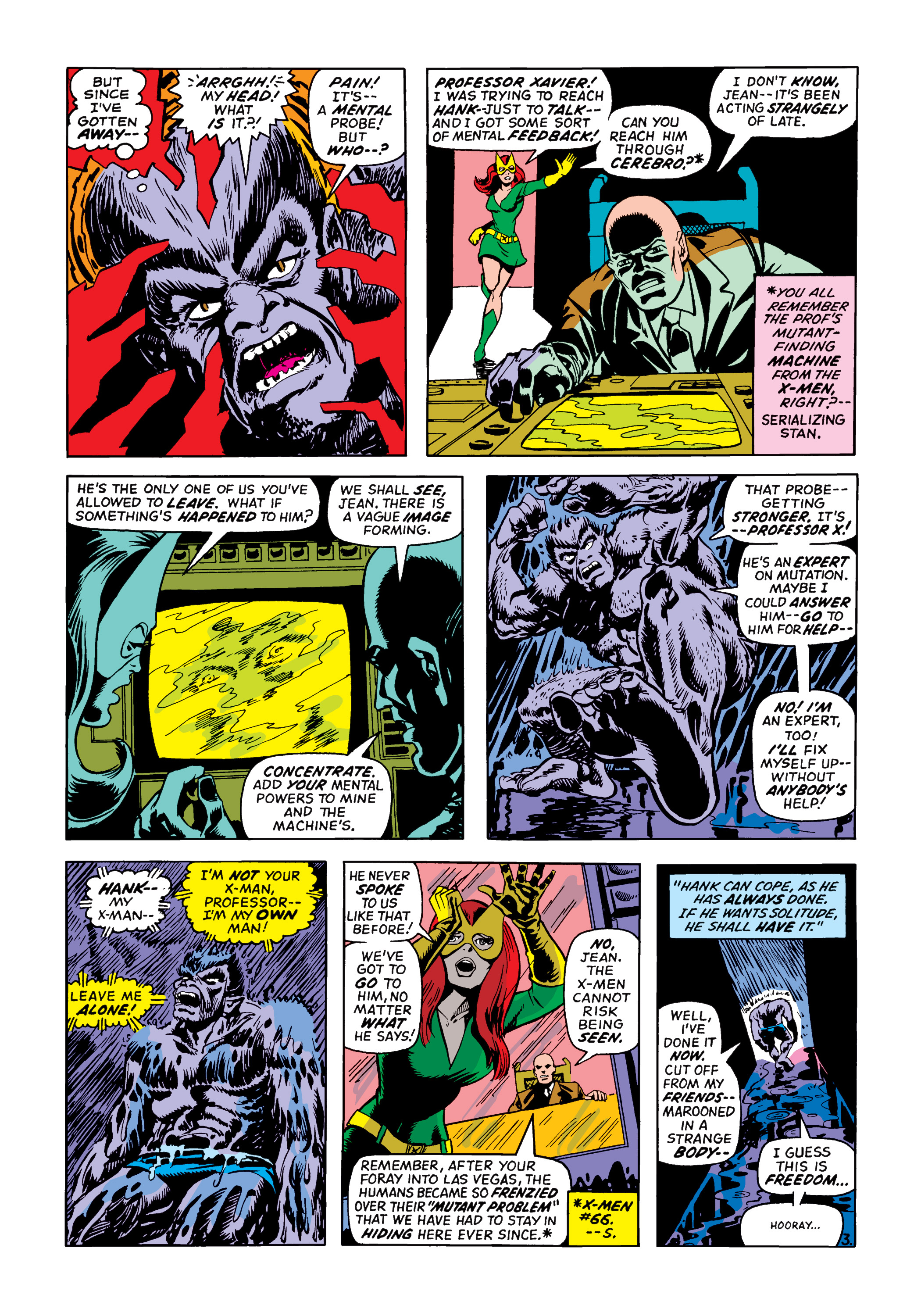 Read online Marvel Masterworks: The X-Men comic -  Issue # TPB 7 (Part 1) - 74