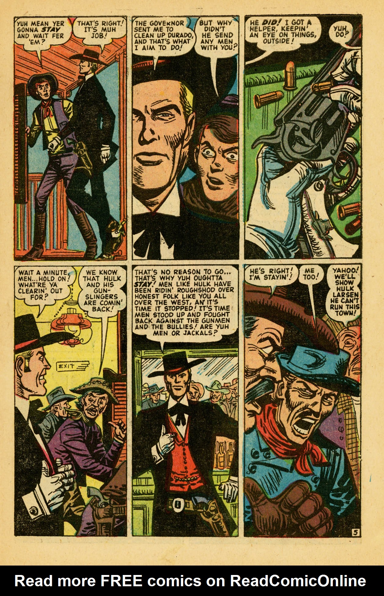 Read online Cowboy Action comic -  Issue #6 - 7