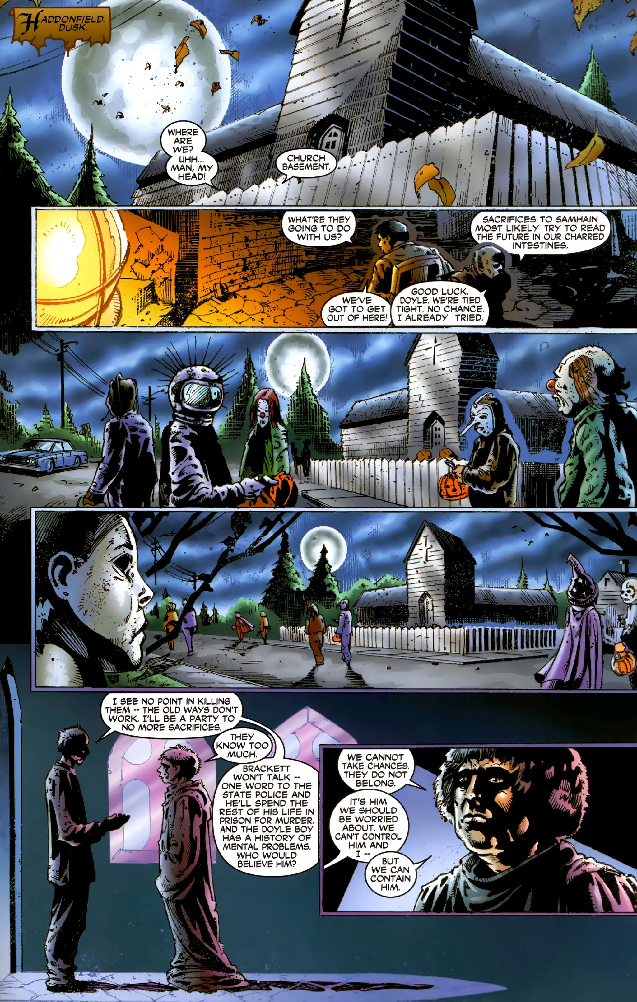 Read online Halloween II: The Blackest Eyes comic -  Issue # Full - 19