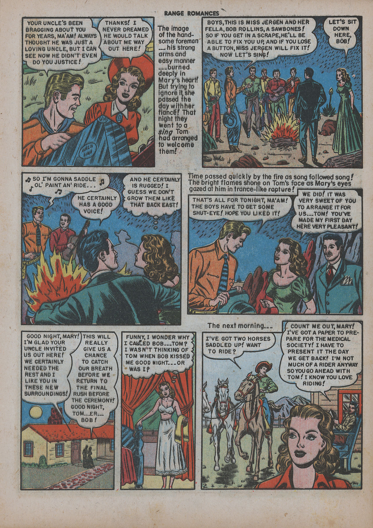 Read online Range Romances comic -  Issue #5 - 13