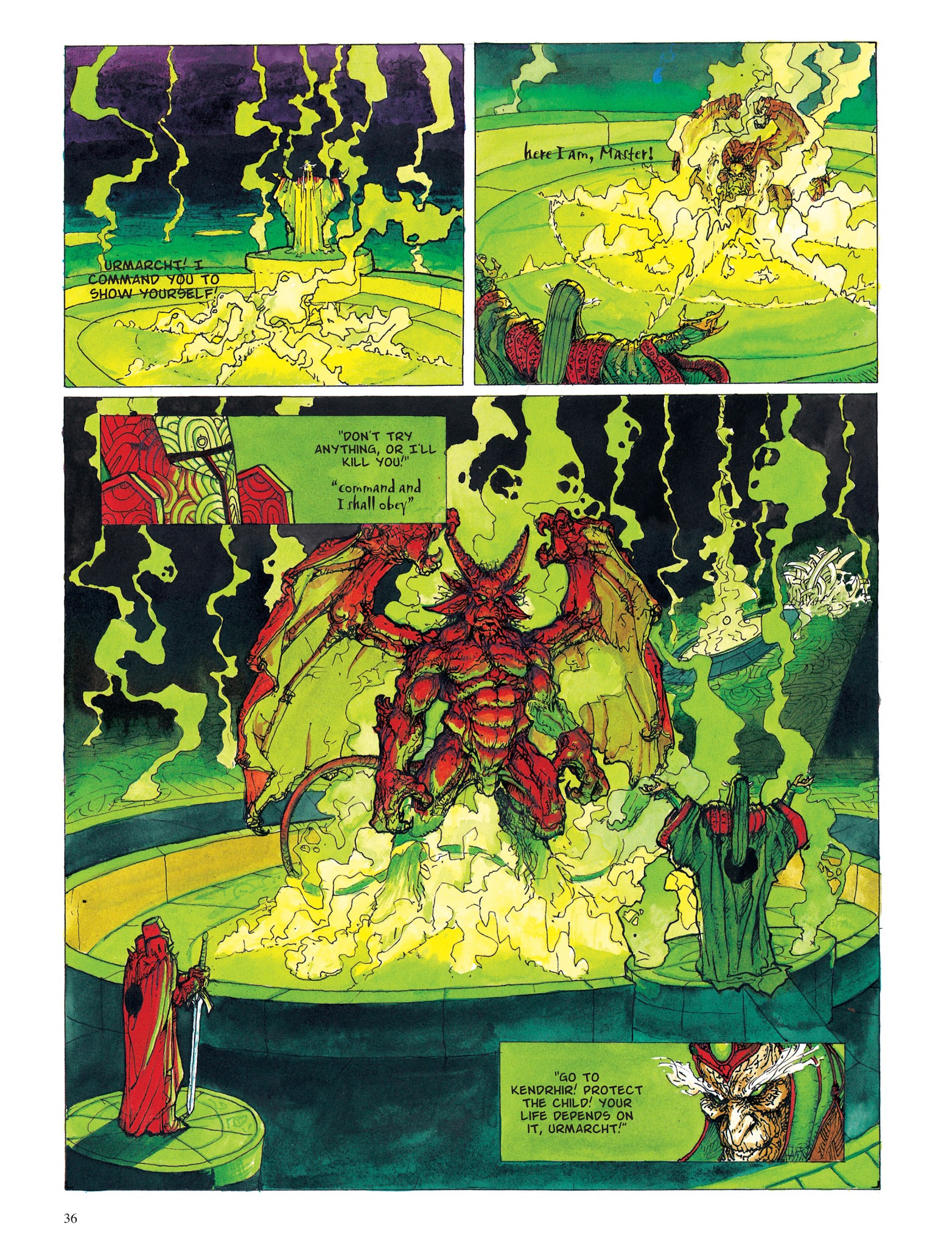 Read online The Black Moon Chronicles comic -  Issue #1 - 37