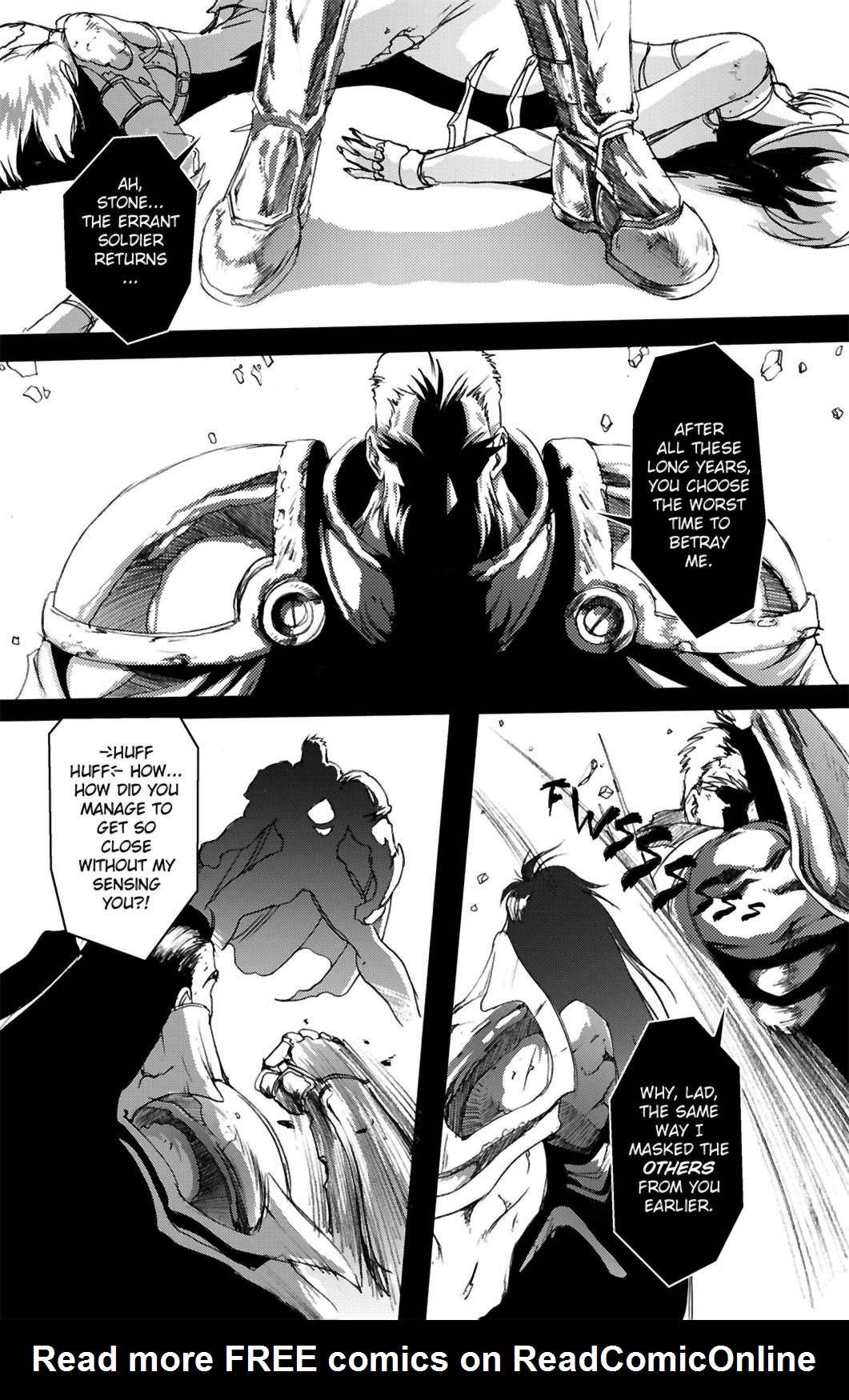 Read online Dragon Arms: Chaos Blade comic -  Issue #5 - 14