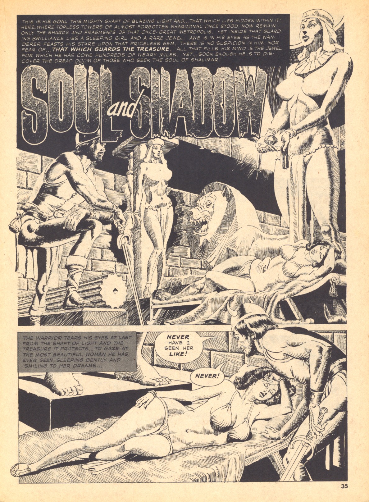 Read online Creepy (1964) comic -  Issue #58 - 35