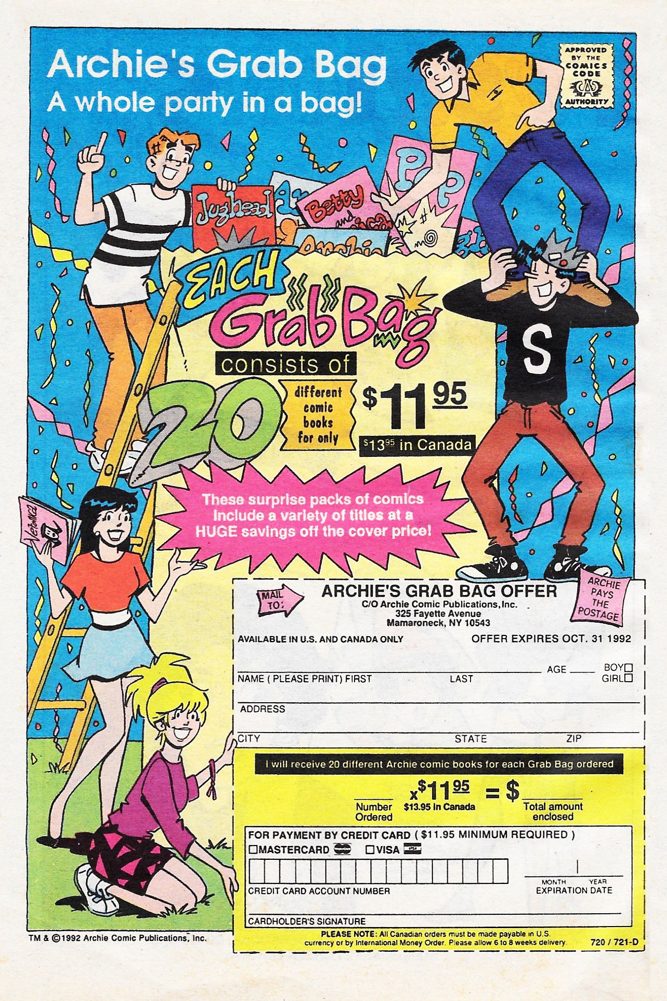 Read online Betty and Veronica Digest Magazine comic -  Issue #58 - 98