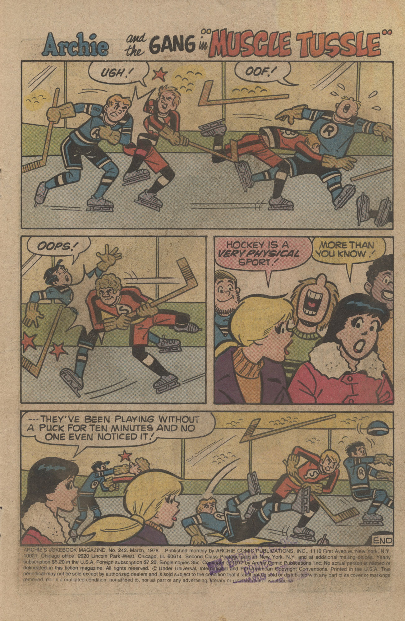 Read online Archie's Joke Book Magazine comic -  Issue #242 - 3