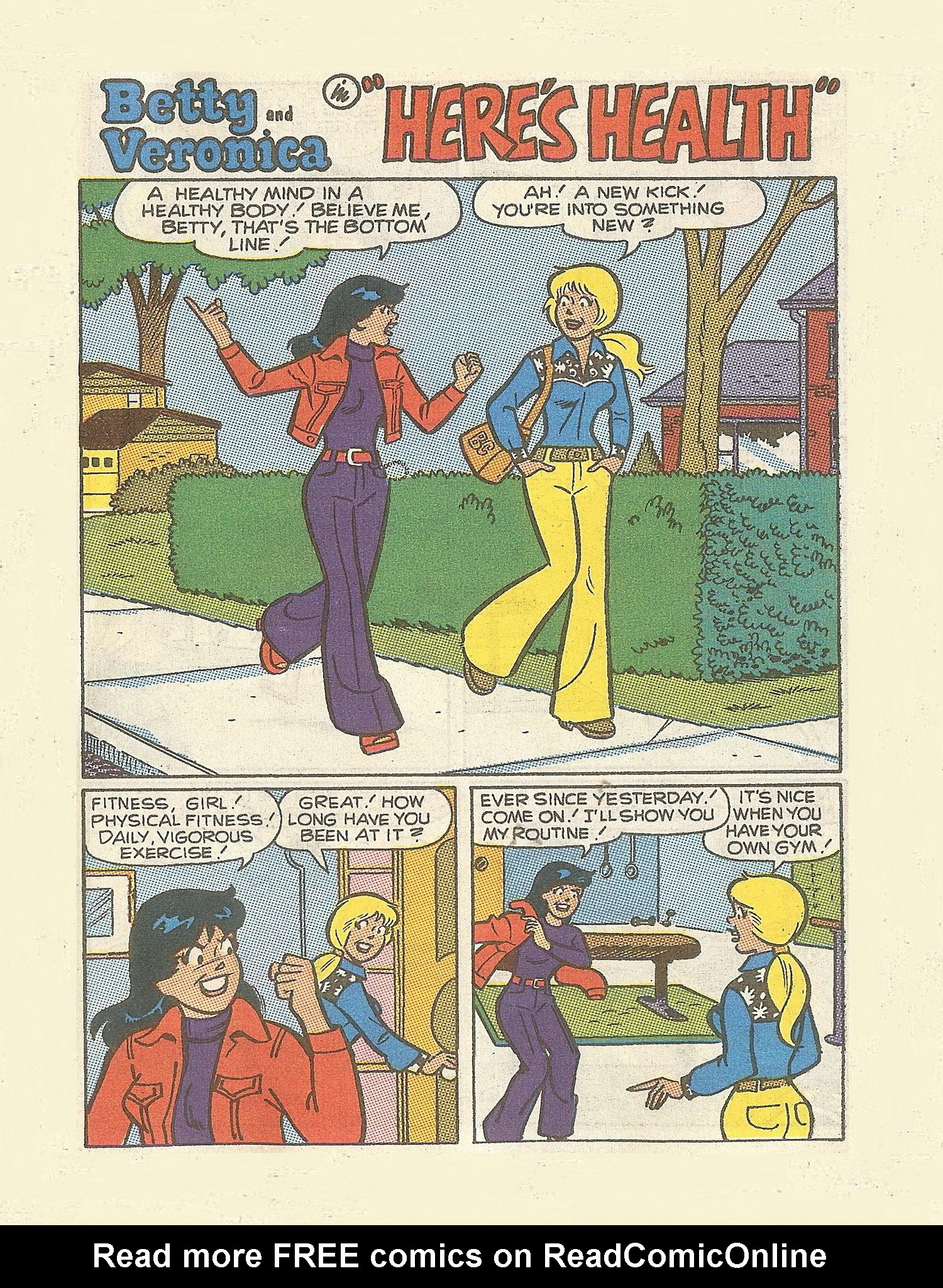 Read online Betty and Veronica Digest Magazine comic -  Issue #55 - 59