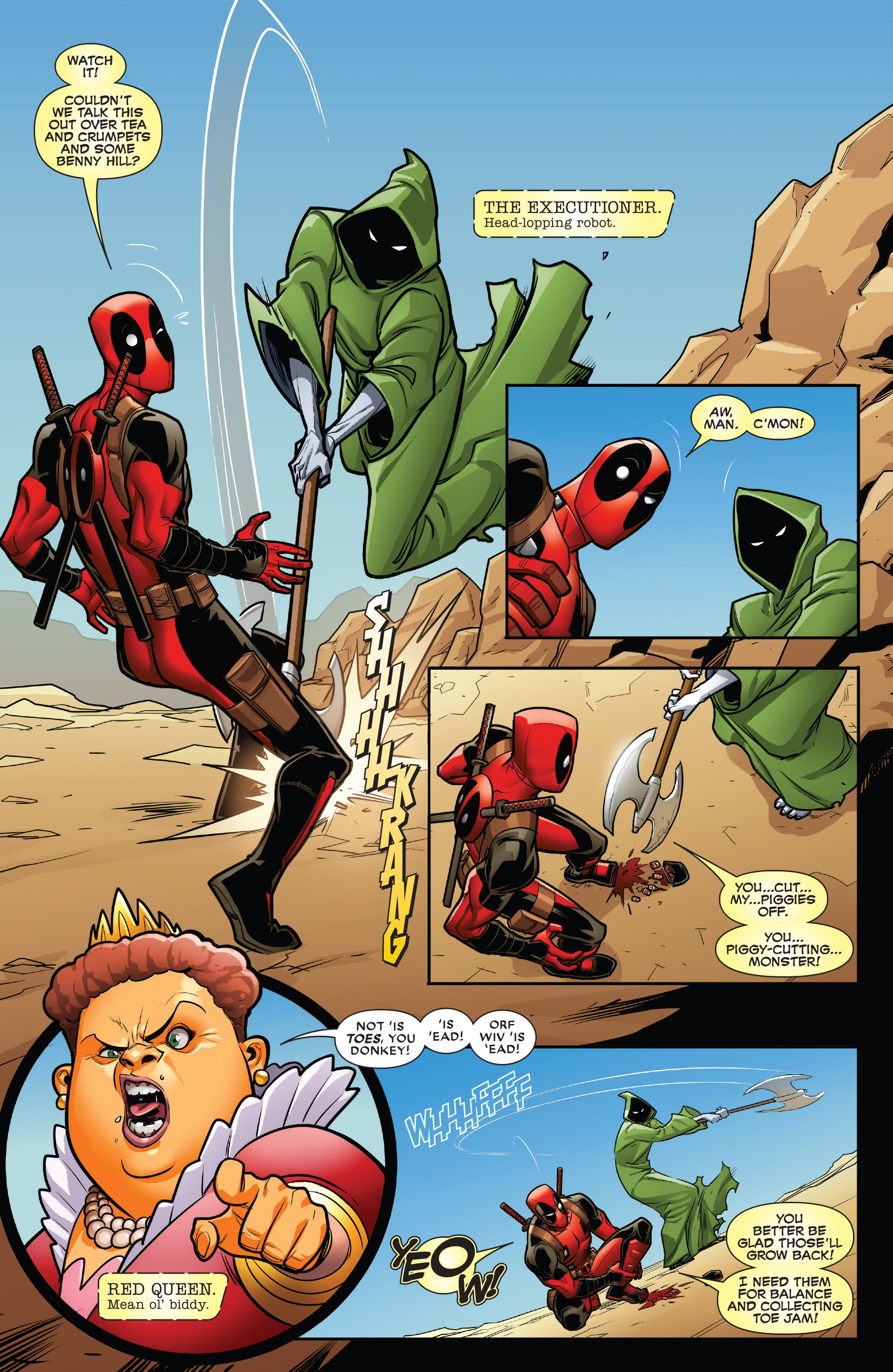 Read online Deadpool & the Mercs For Money comic -  Issue #1 - 12