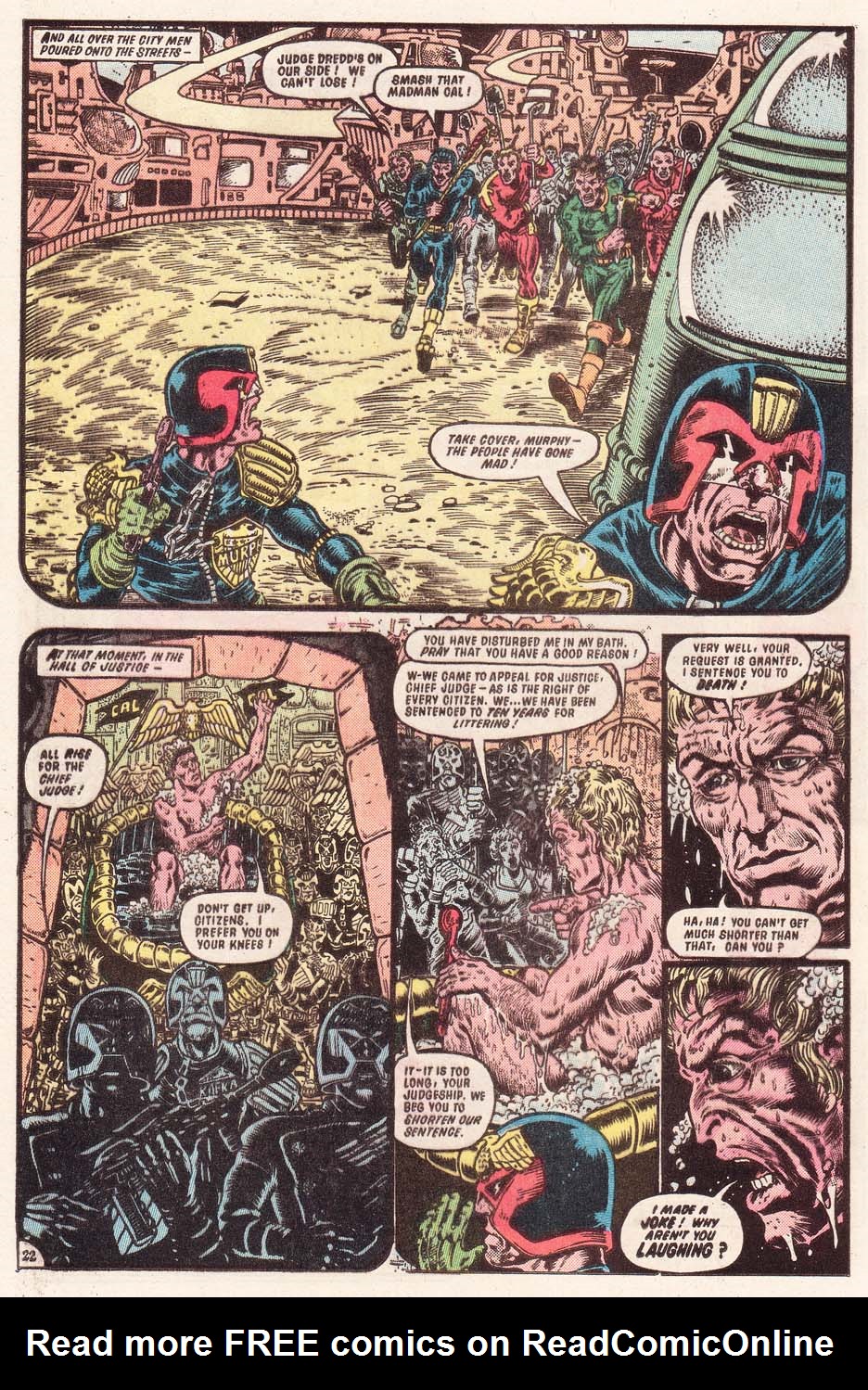 Read online Judge Dredd (1983) comic -  Issue #10 - 23