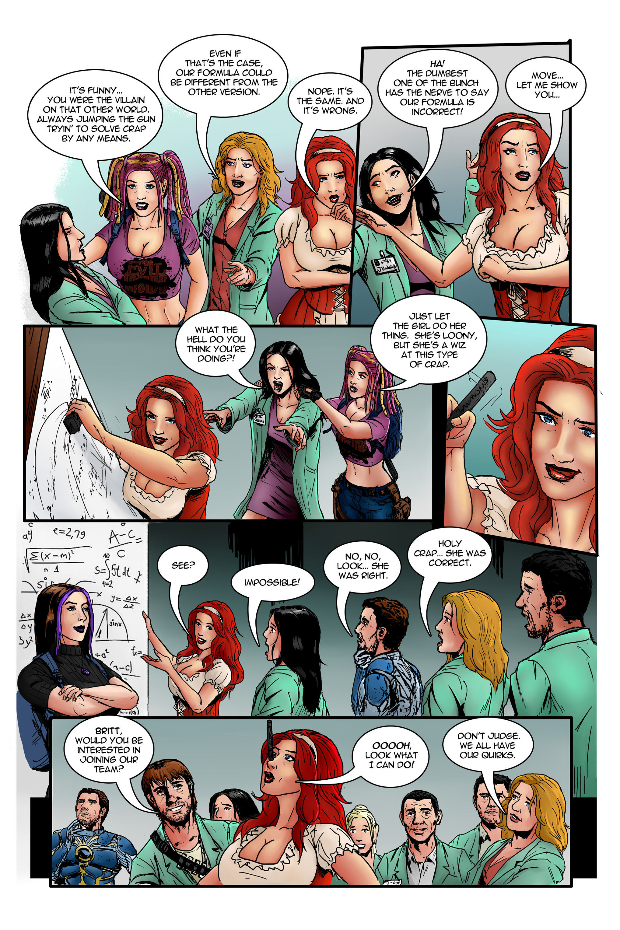 Read online Chaos Campus: Sorority Girls Vs. Zombies comic -  Issue #22 - 18