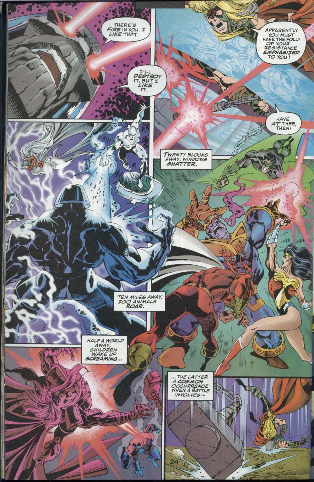 Read online DC Versus Marvel Comics comic -  Issue #4 - 23