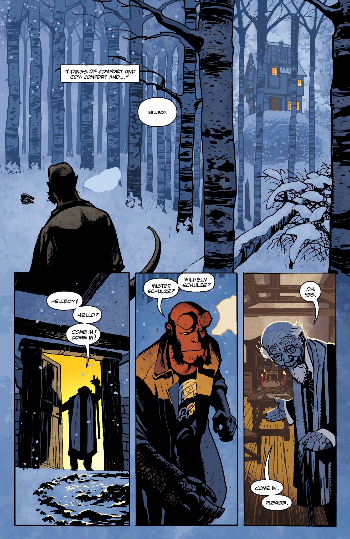 Read online Hellboy: Krampusnacht comic -  Issue # Full - 5