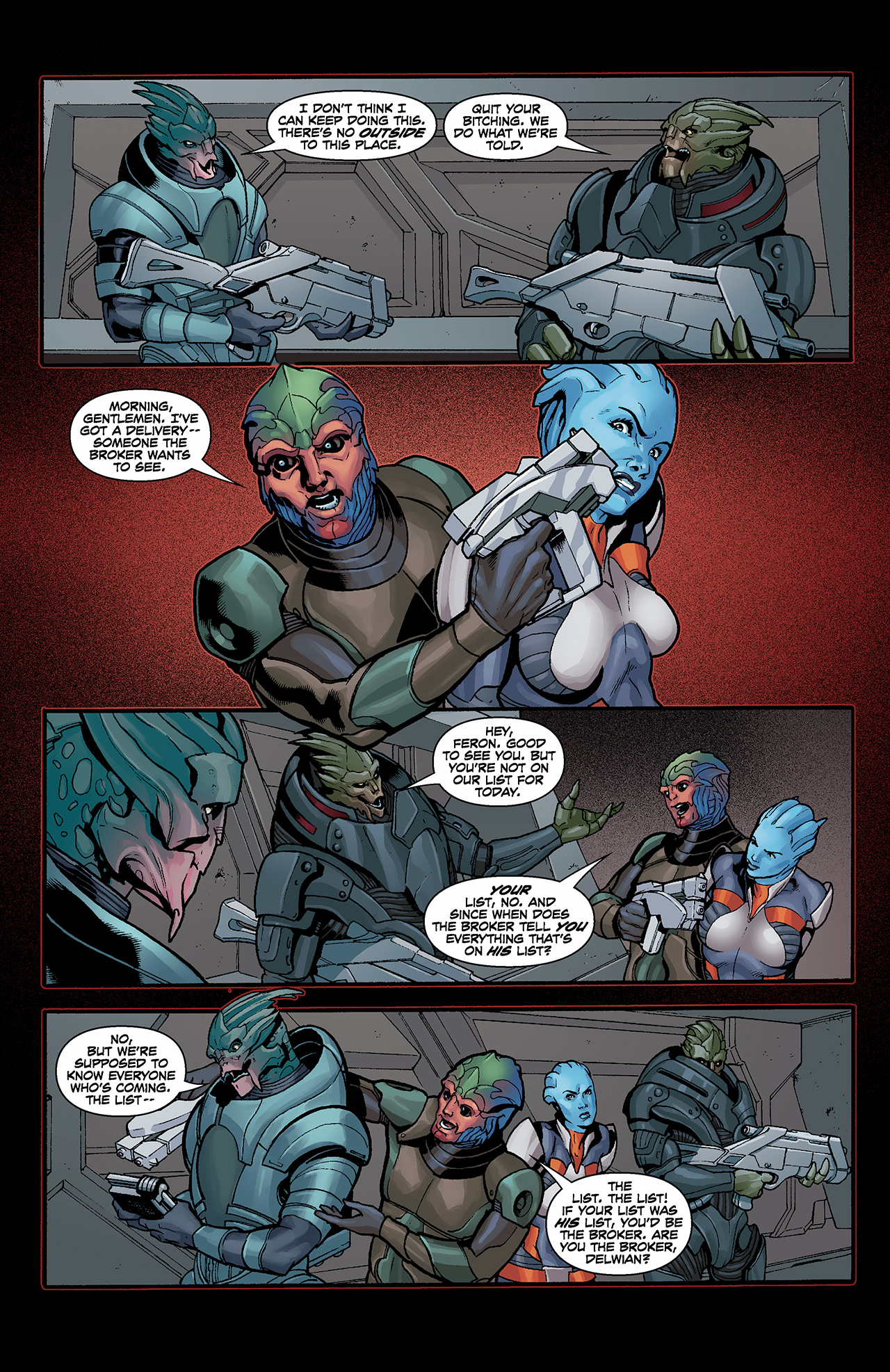 Read online Mass Effect: Redemption comic -  Issue #3 - 14