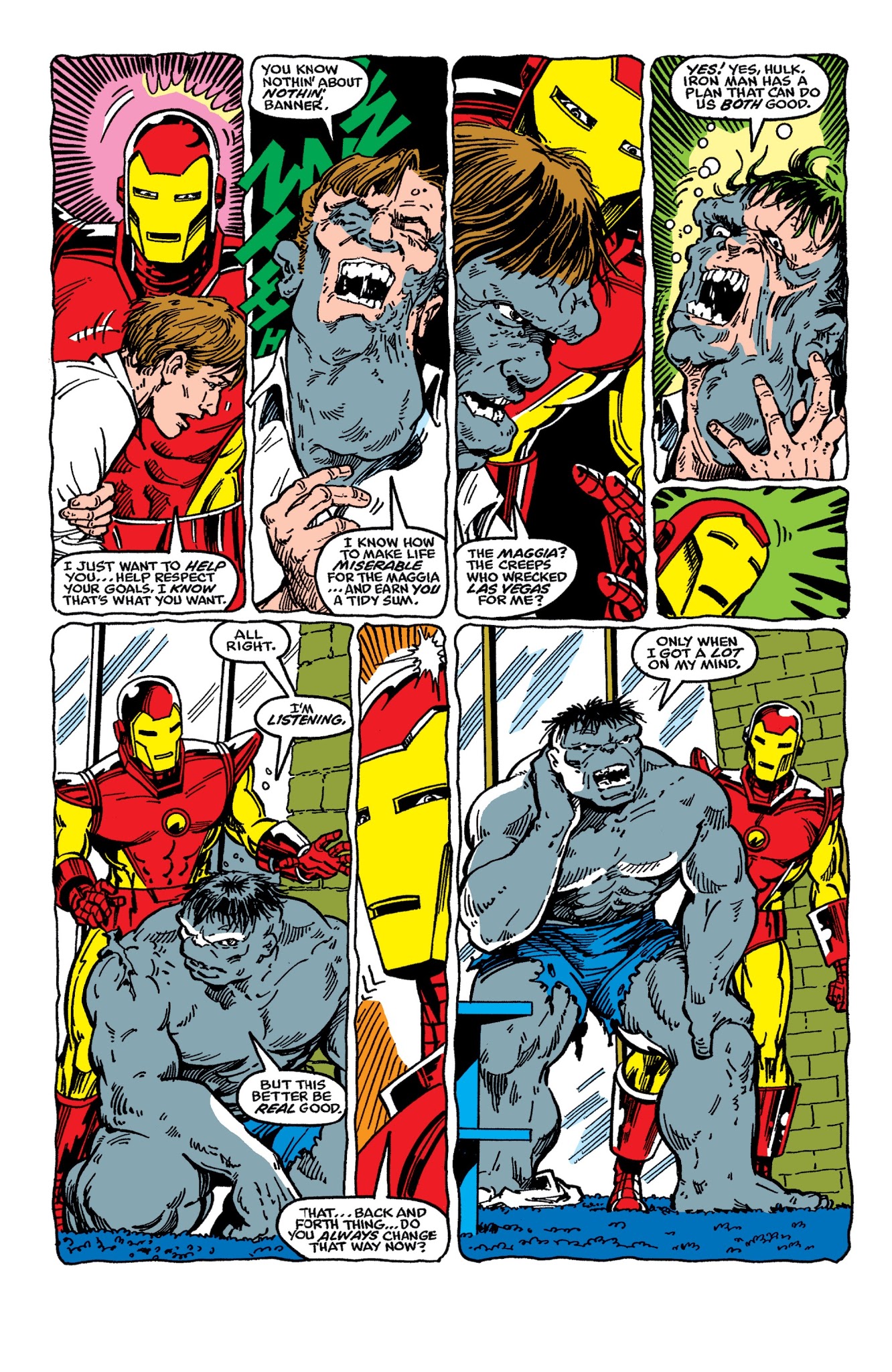 Read online Hulk Visionaries: Peter David comic -  Issue # TPB 4 - 173