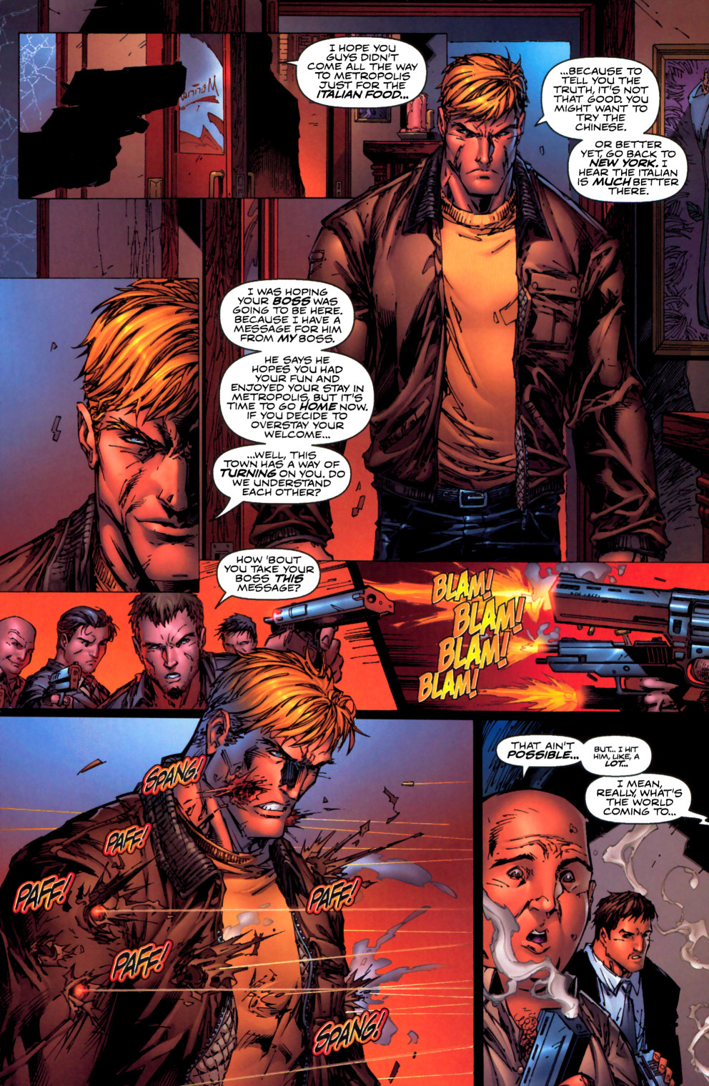 Read online The Darkness/Superman comic -  Issue #1 - 5