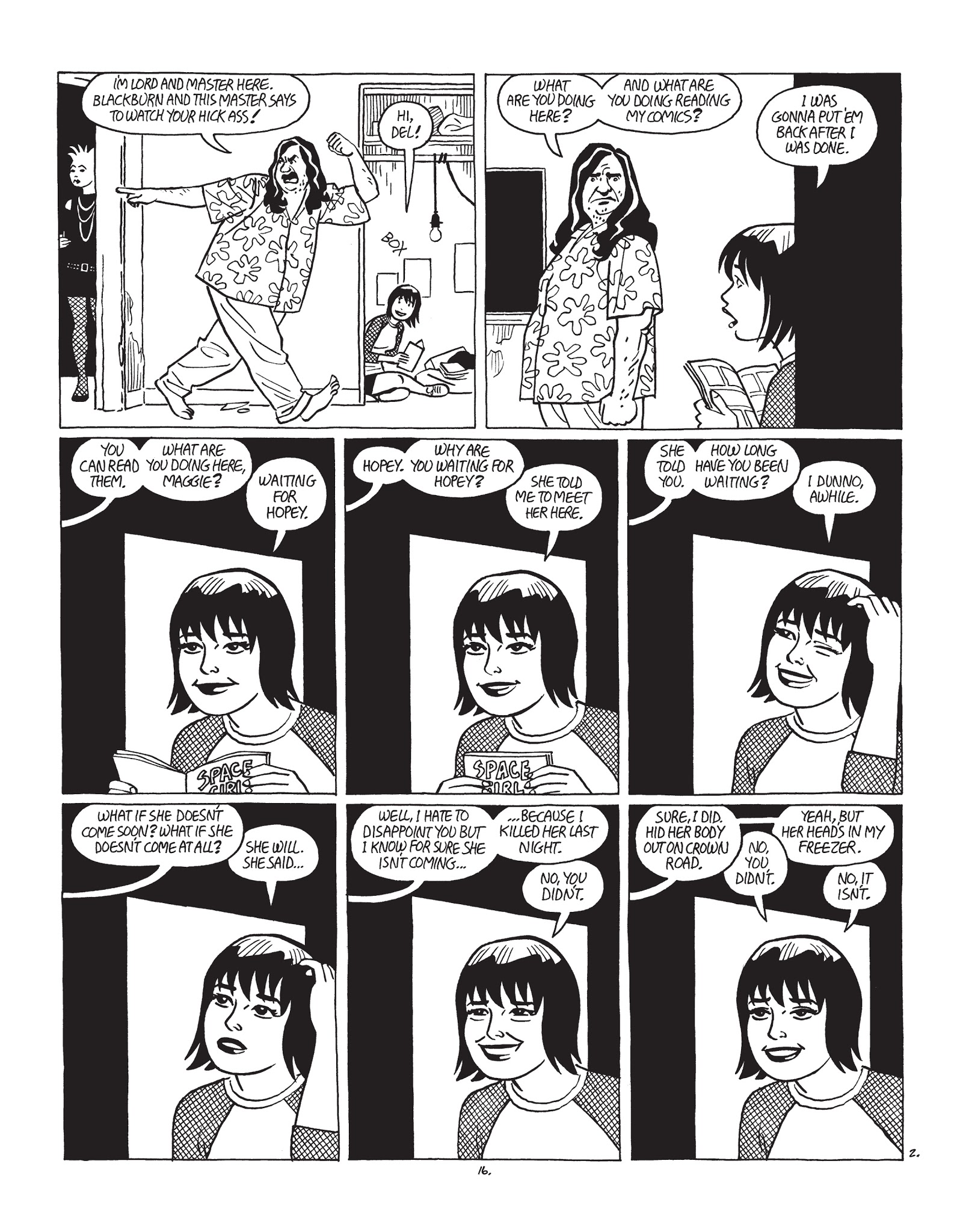 Read online Love and Rockets (2016) comic -  Issue #4 - 18