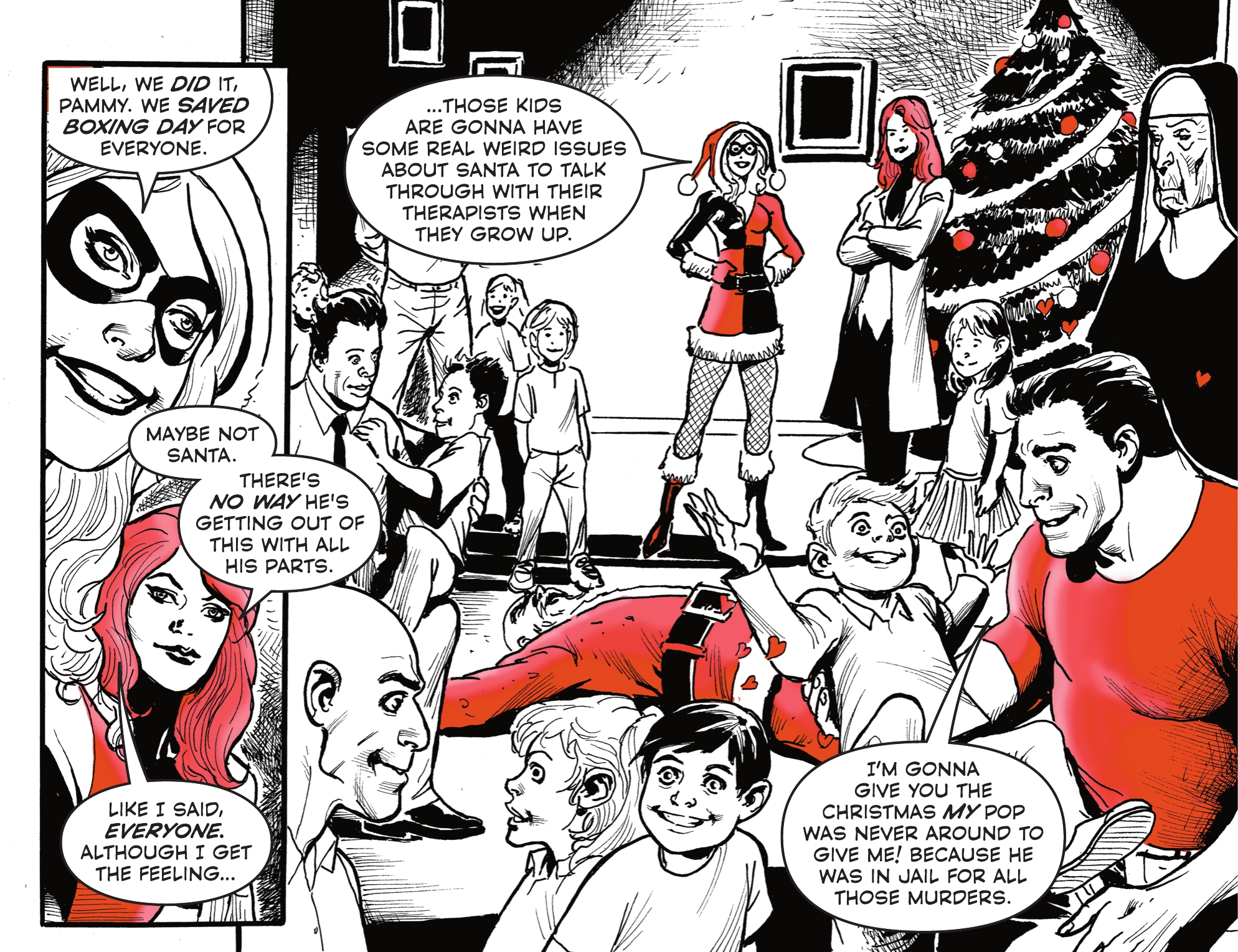 Read online Harley Quinn Black   White   Red comic -  Issue #17 - 21