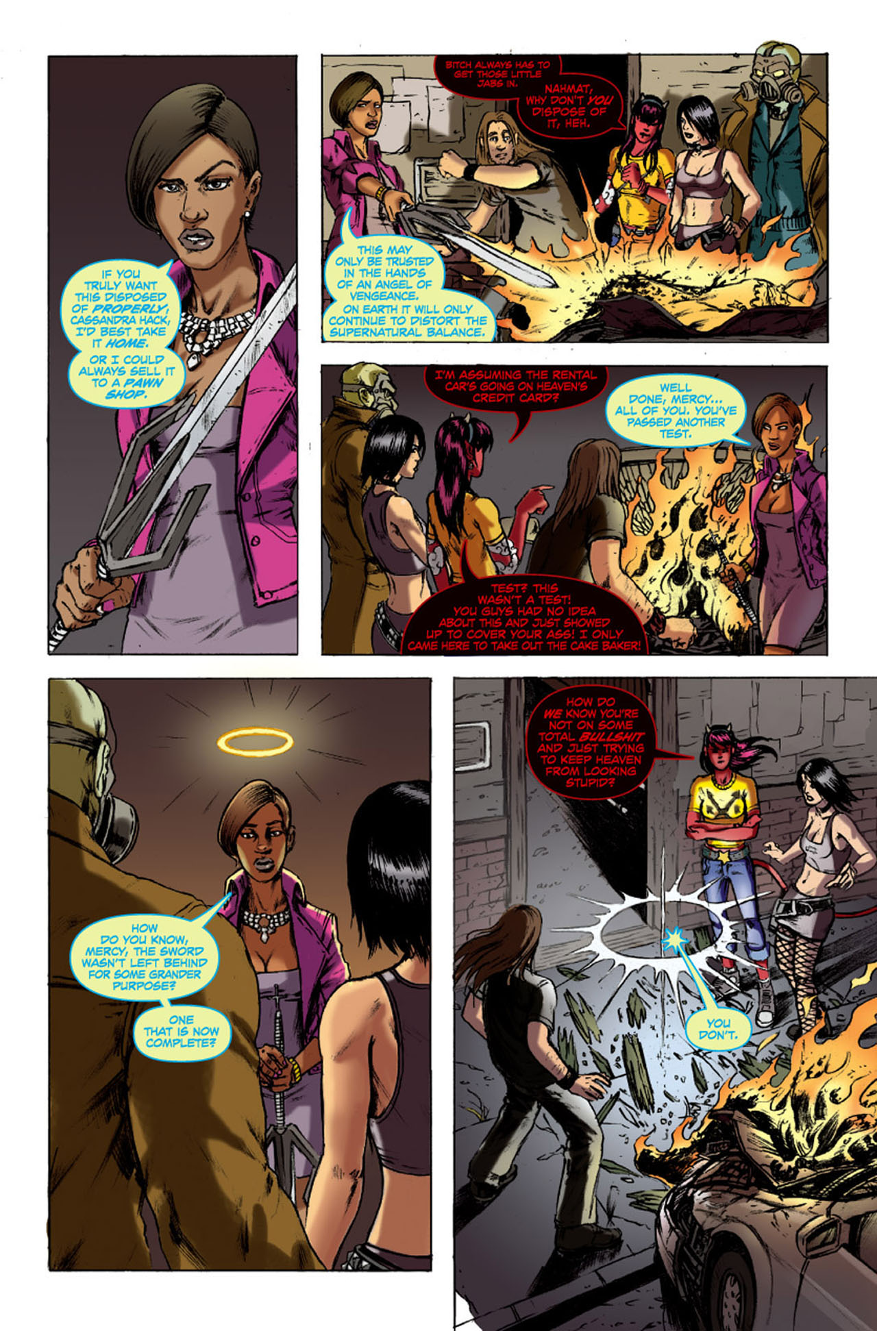 Read online Hack/Slash & Mercy Sparx: A Slice of Hell comic -  Issue #2 - 18