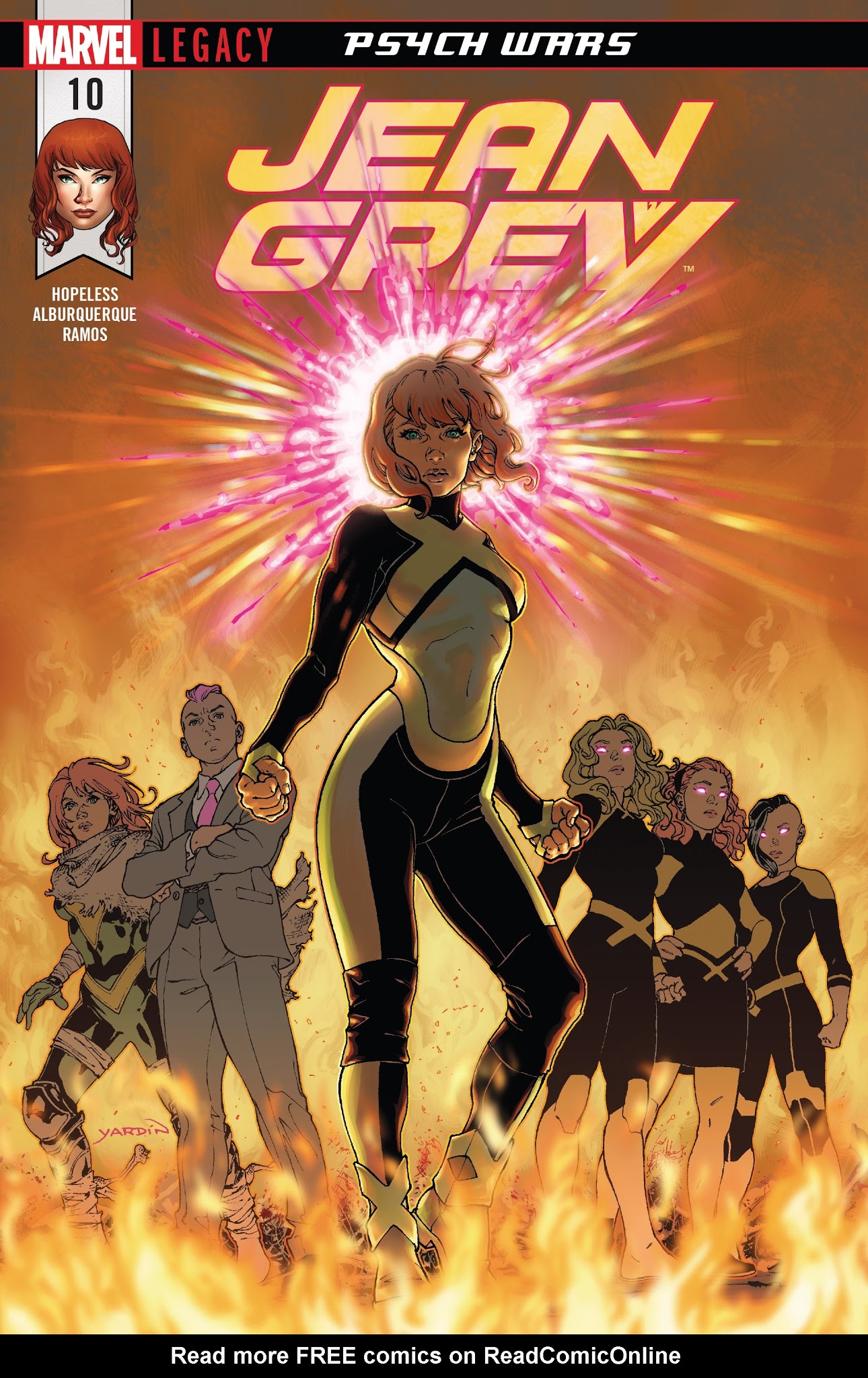 Read online Jean Grey comic -  Issue #10 - 1