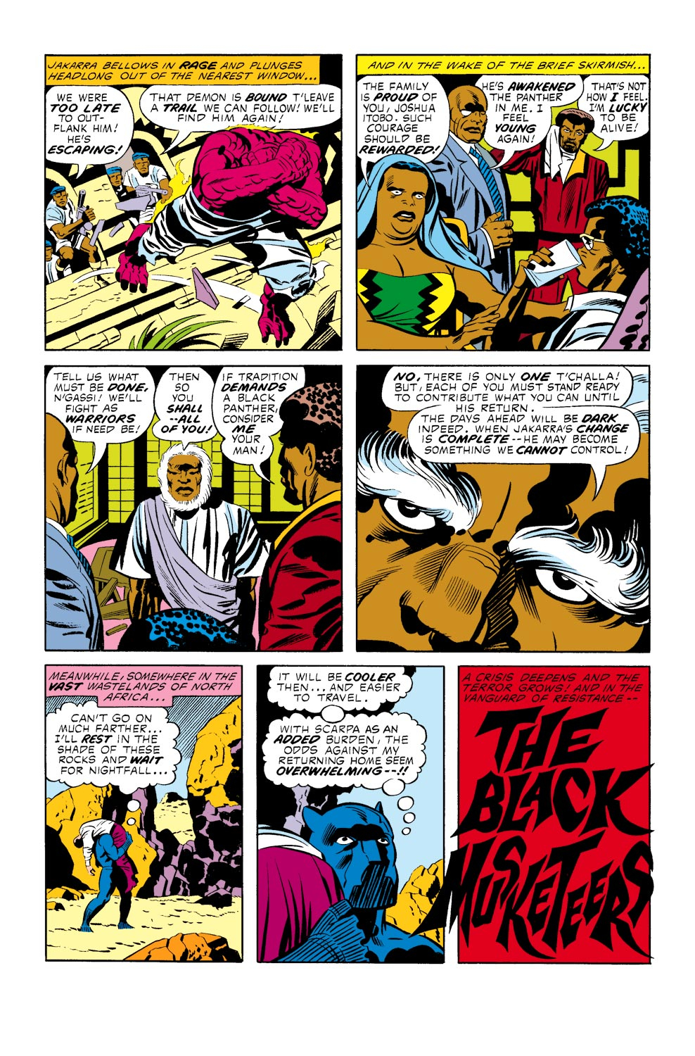 Read online Black Panther (1977) comic -  Issue #8 - 17