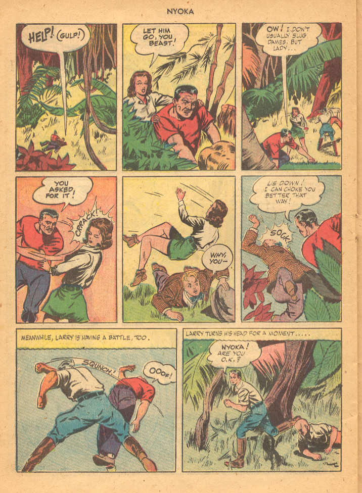 Read online Nyoka the Jungle Girl (1945) comic -  Issue #2 - 20