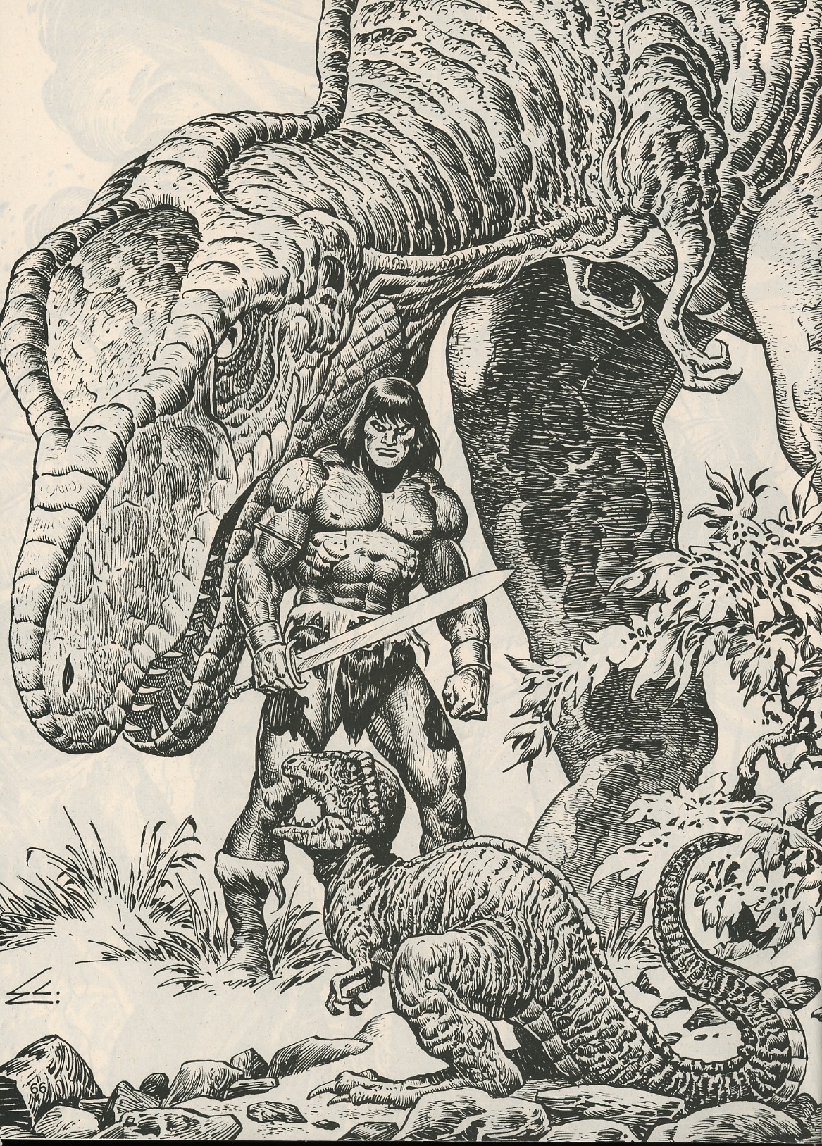 Read online The Savage Sword Of Conan comic -  Issue #125 - 66