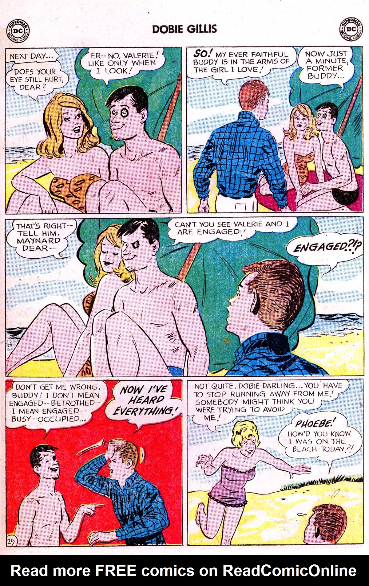 Read online Many Loves of Dobie Gillis comic -  Issue #21 - 31