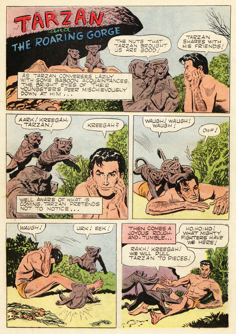 Read online Tarzan (1948) comic -  Issue #73 - 18