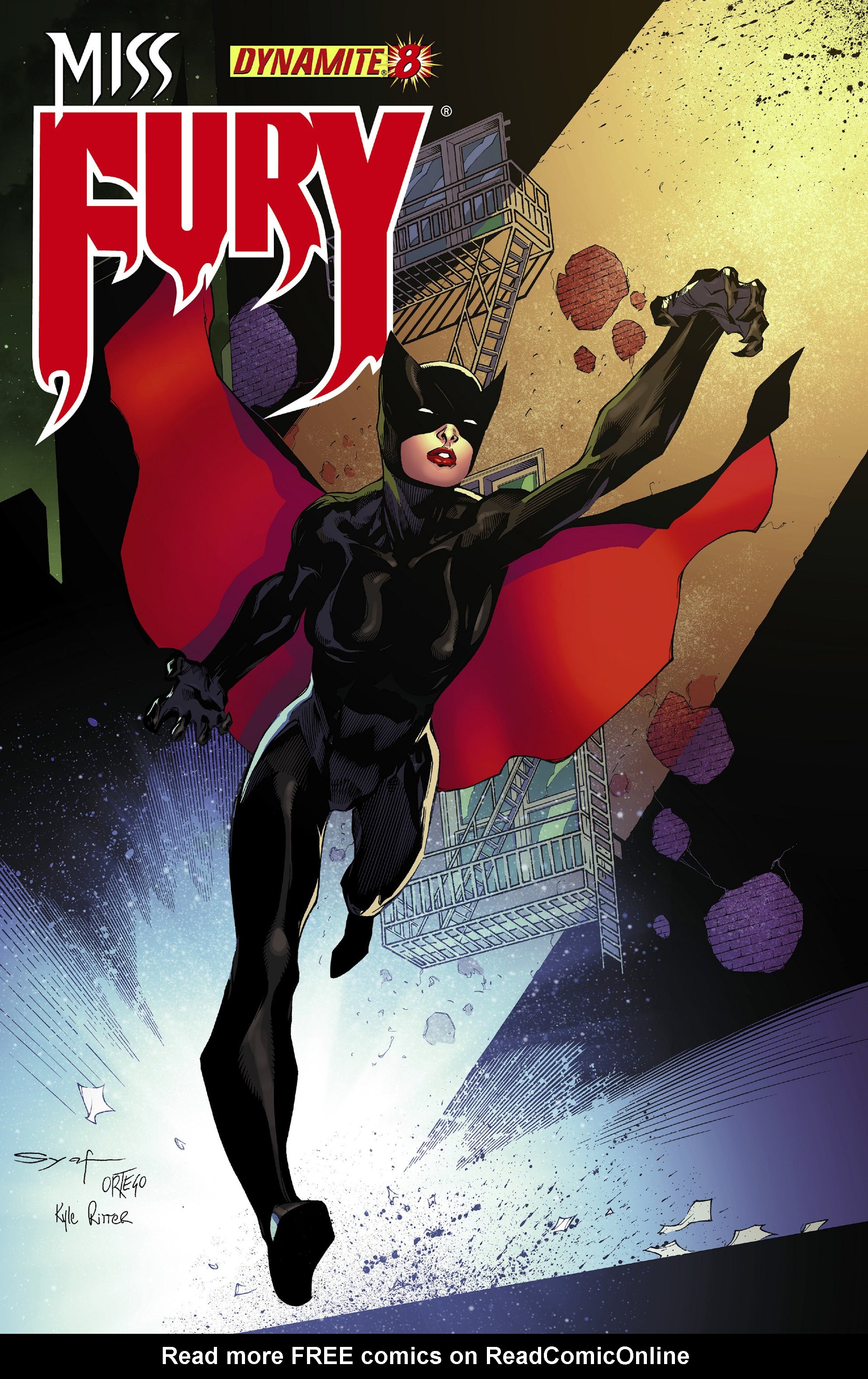 Read online Miss Fury (2011) comic -  Issue #8 - 2