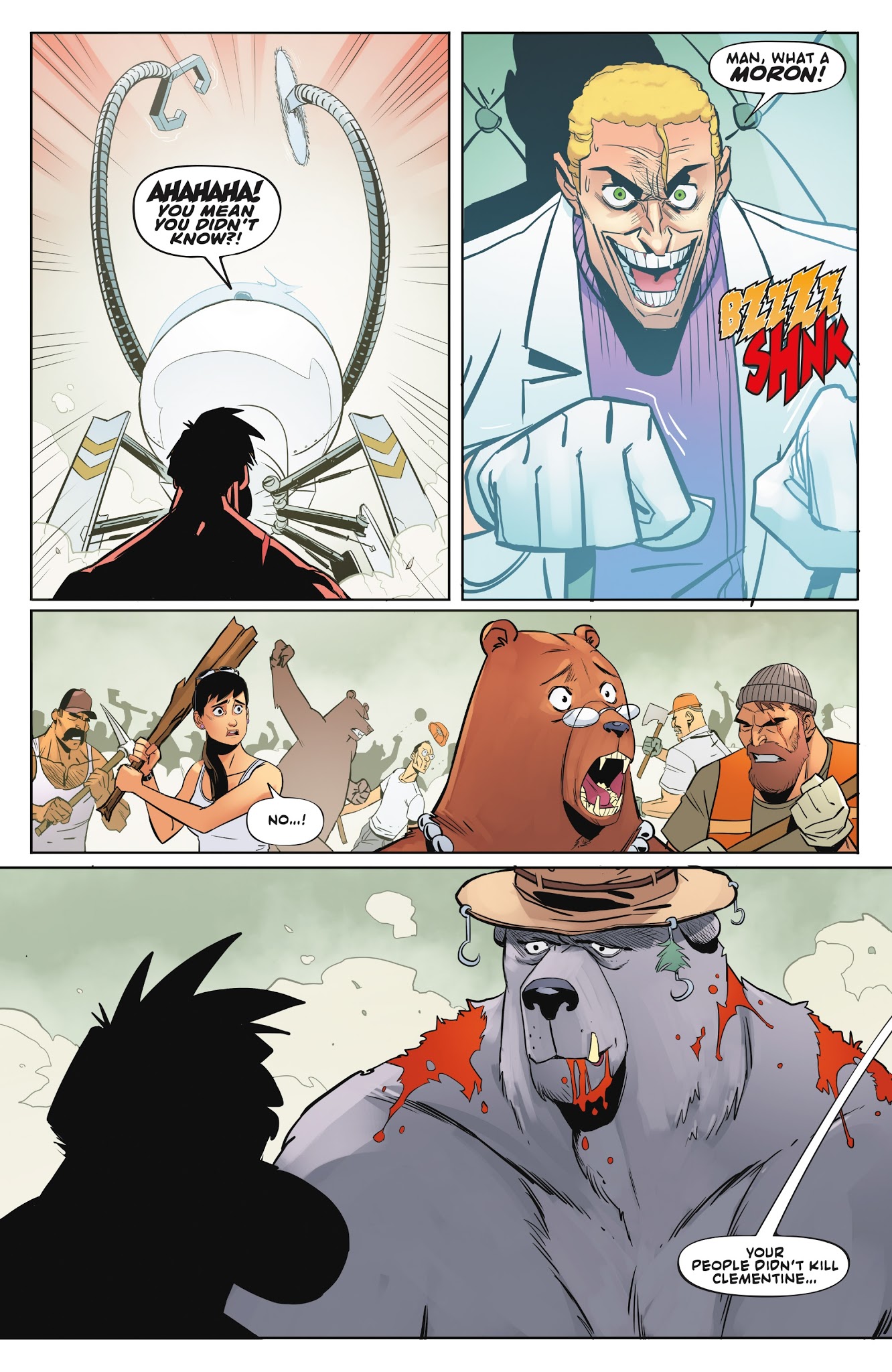 Read online Shirtless Bear-Fighter! comic -  Issue #4 - 23