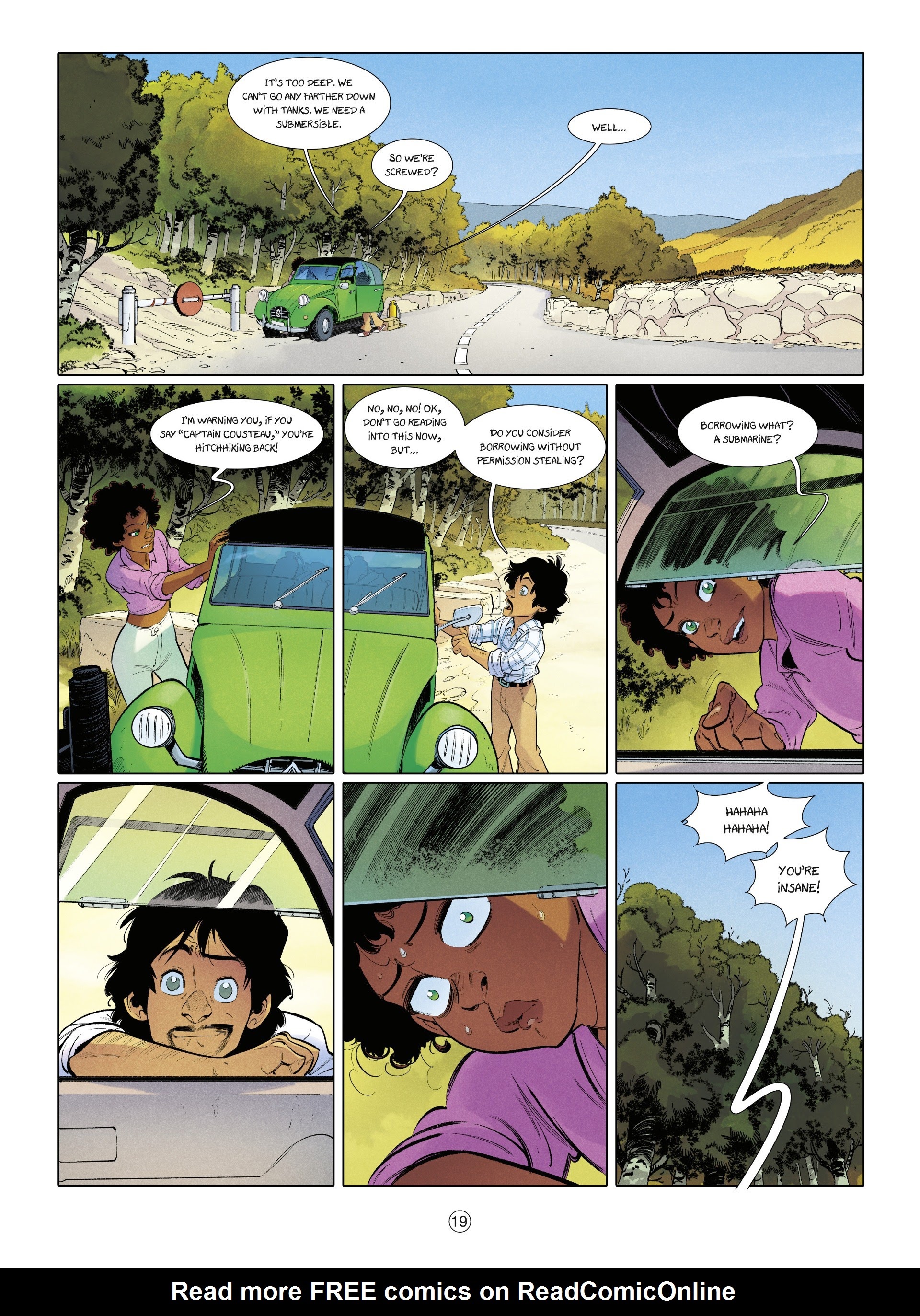 Read online FRNK comic -  Issue #6 - 19