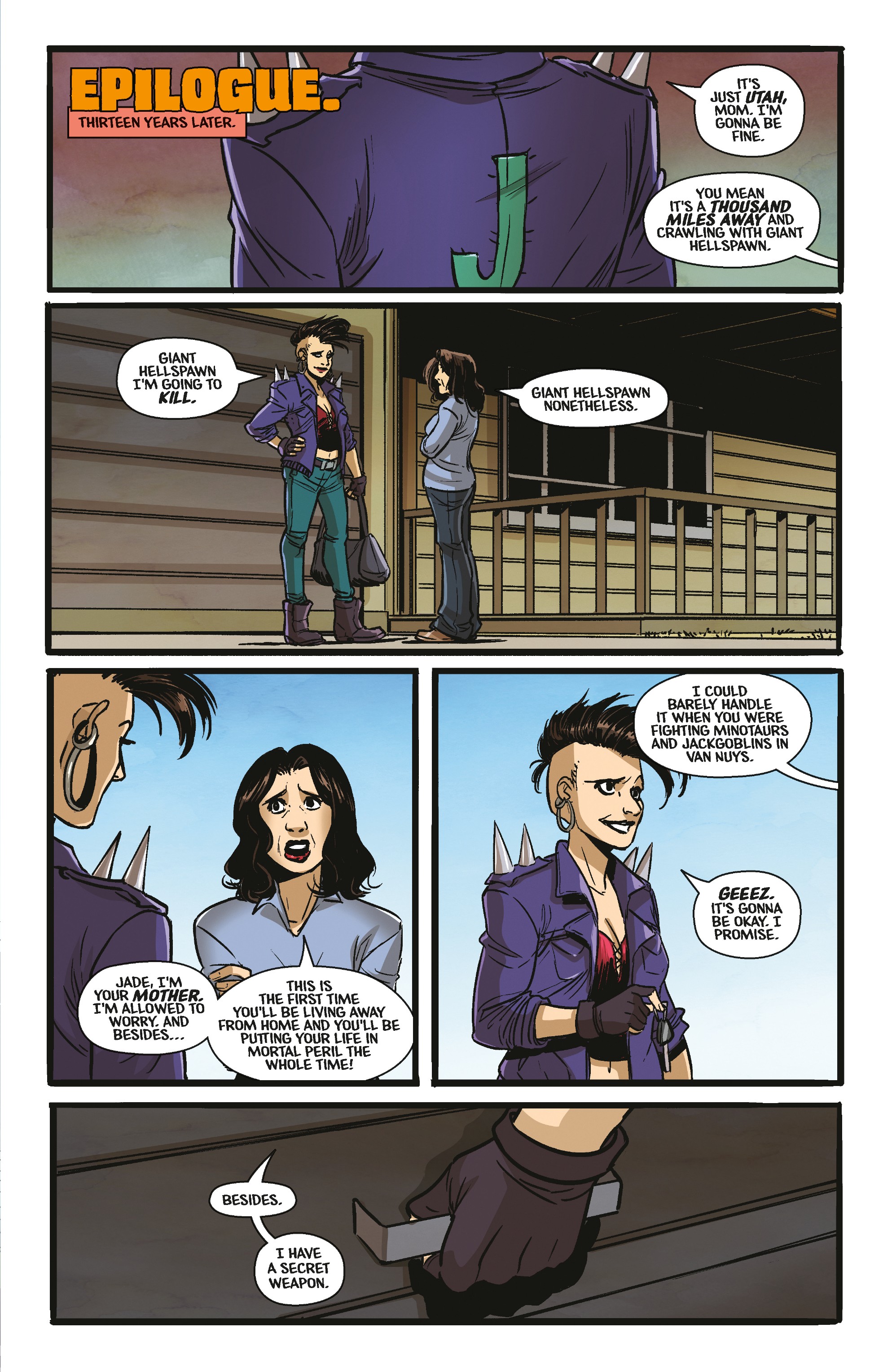 Read online Calamity Kate comic -  Issue #4 - 21